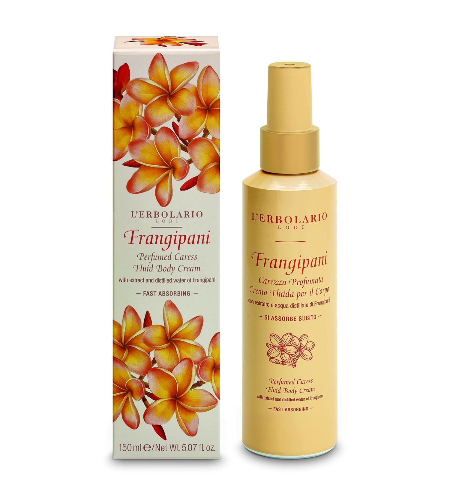 LErbolario Frangipani Body Lotion - Hydrating & Exotic Skin Care | Buy Internationally - Buy Online on GoSupps.com