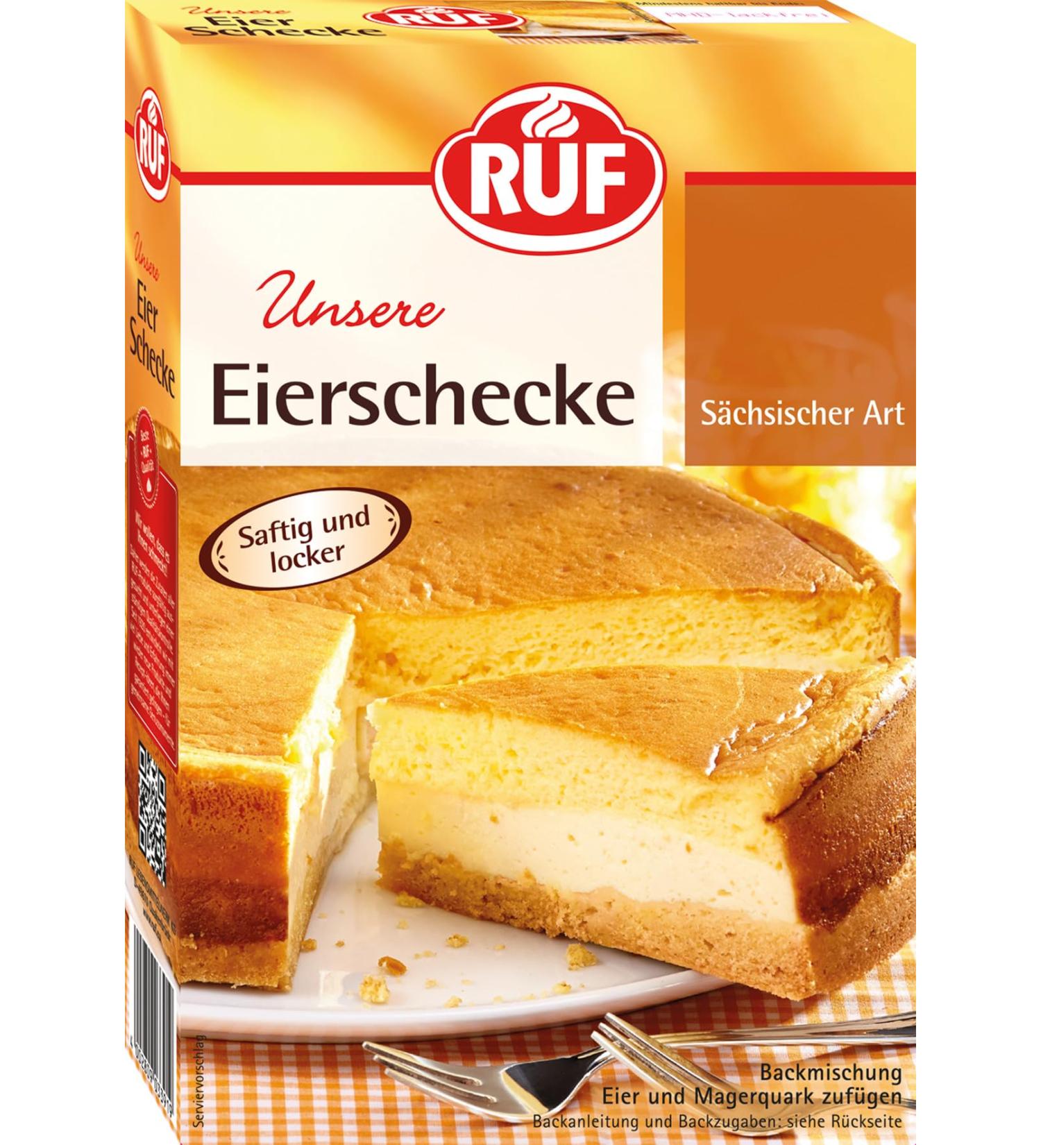 Buy Call Egg Cheek Cake Baking Mix - Creamy Saxon Cheesecake with Curd Cheese Filling - 462g International Shipping - Buy Online on GoSupps.com