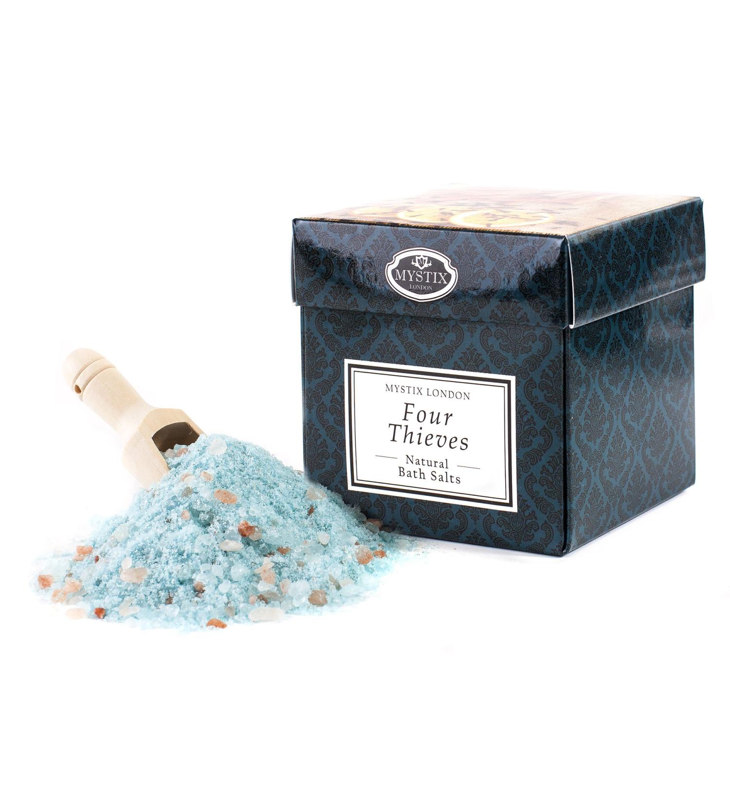 Mystix London Bath Salts - Four Thieves 350g - Revitalize & Relax | International Shipping - Buy Online on GoSupps.com