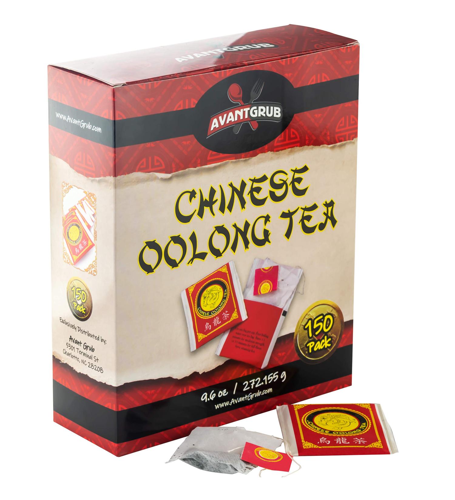Premium Authentic Restaurant-Grade Oolong Tea Bags - 150 Pack for Hot or Iced Drinks. Chinese Tea Sachets for Detox, Health, Diet & Energy - 9.6 Oz (Pack of 150) - Buy Online on GoSupps.com