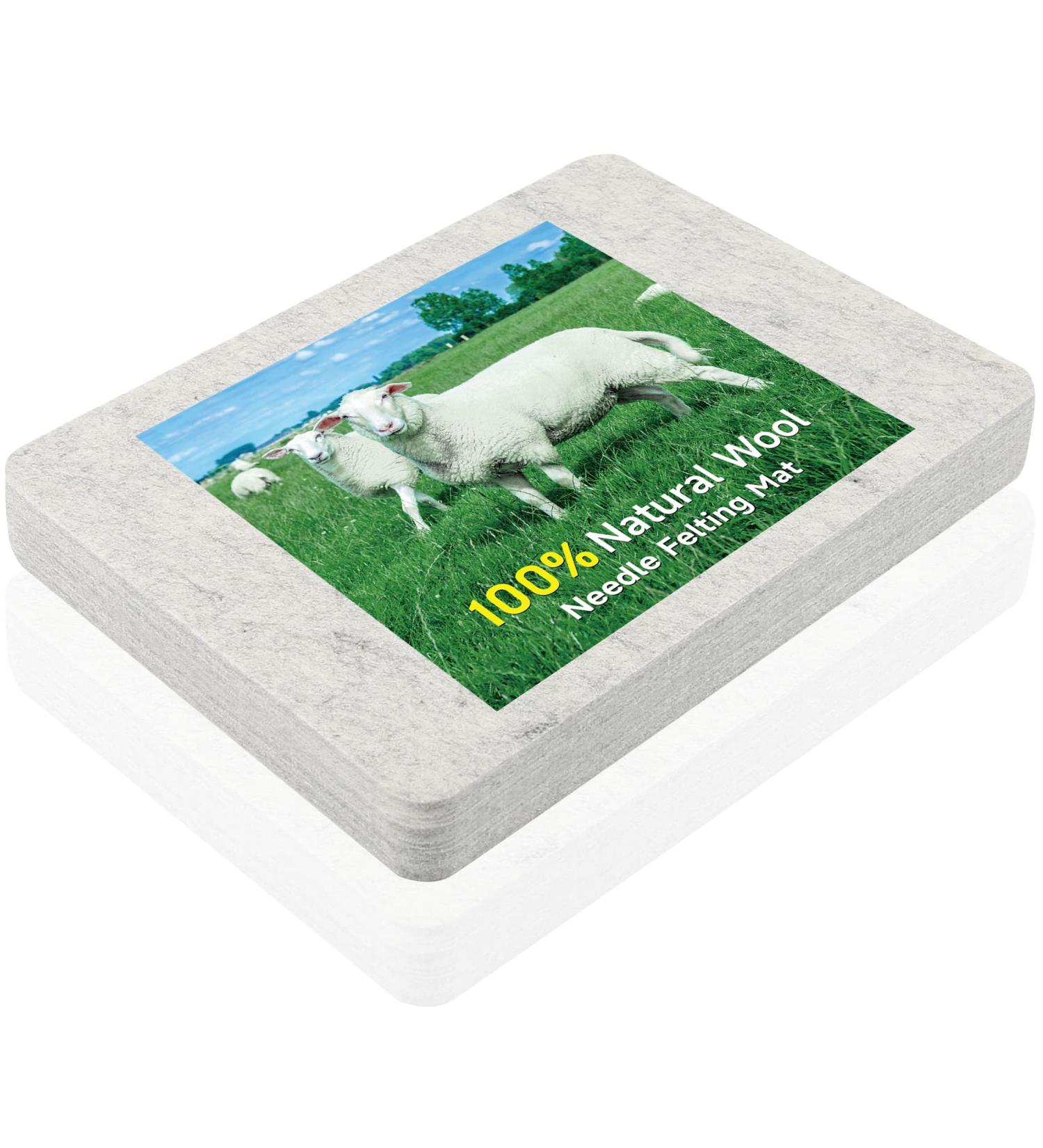 BXDOW 8x10 Inch Grey Wool Felting Pad for Large and Precision Projects - Buy Online on GoSupps.com