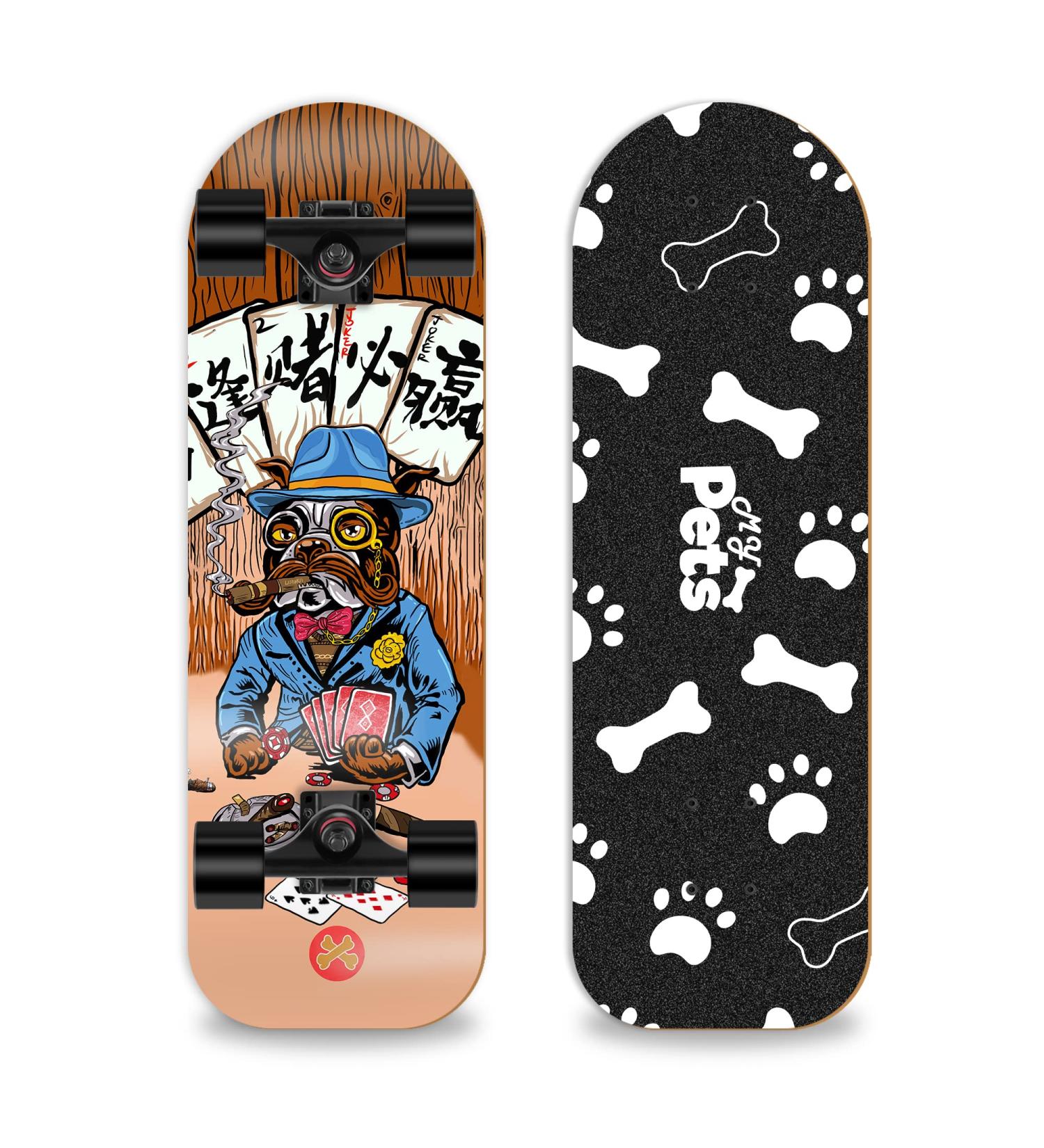 Losenka Pet Skateboard for French Bulldog | Dog Friendly Design - Buy Online on GoSupps.com