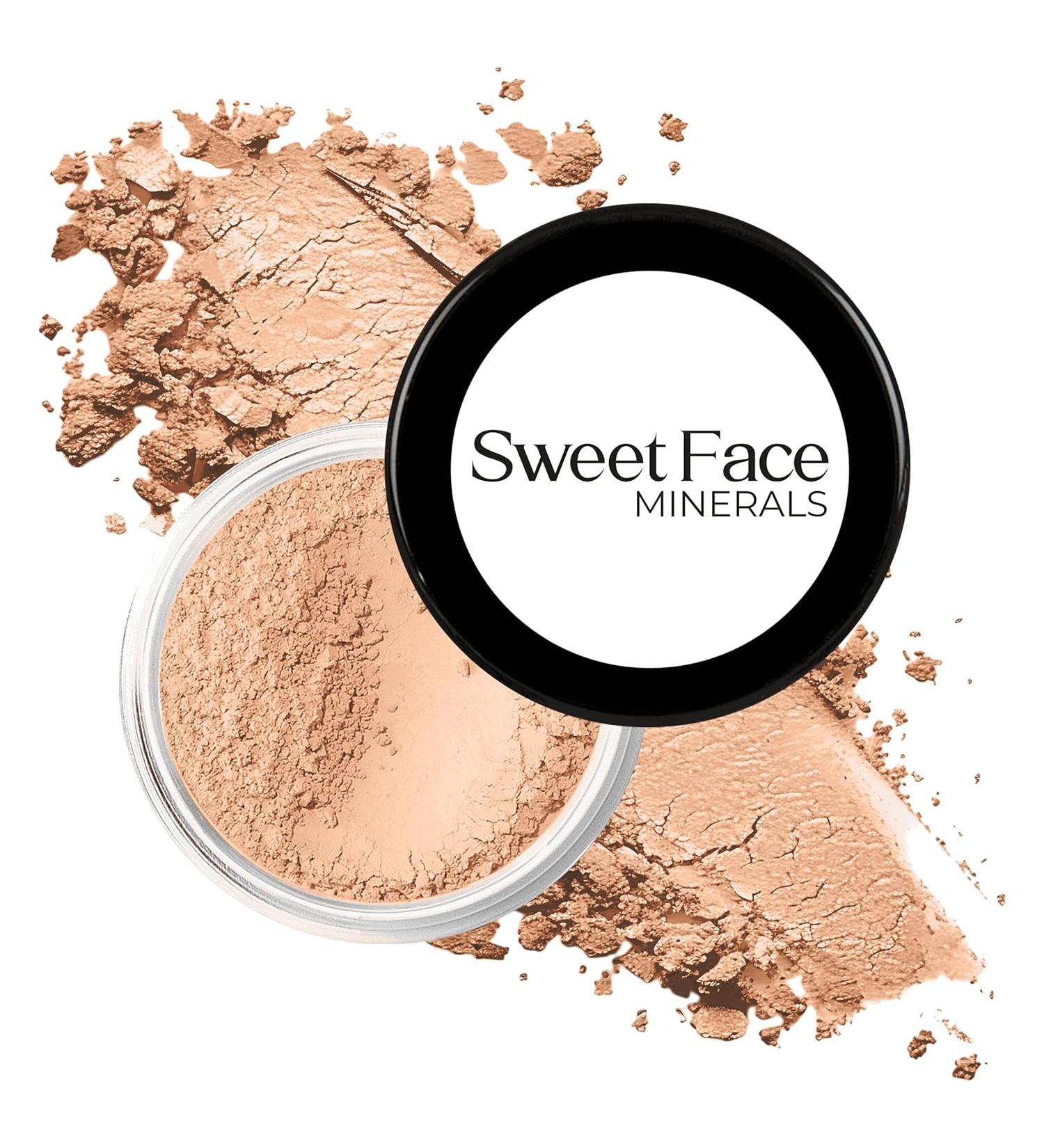 Medium Concealer Corrector Mineral Makeup - Full Coverage Loose Powder Foundation (20g) - 0.71oz Jar (1 Pack) - Buy Online on GoSupps.com