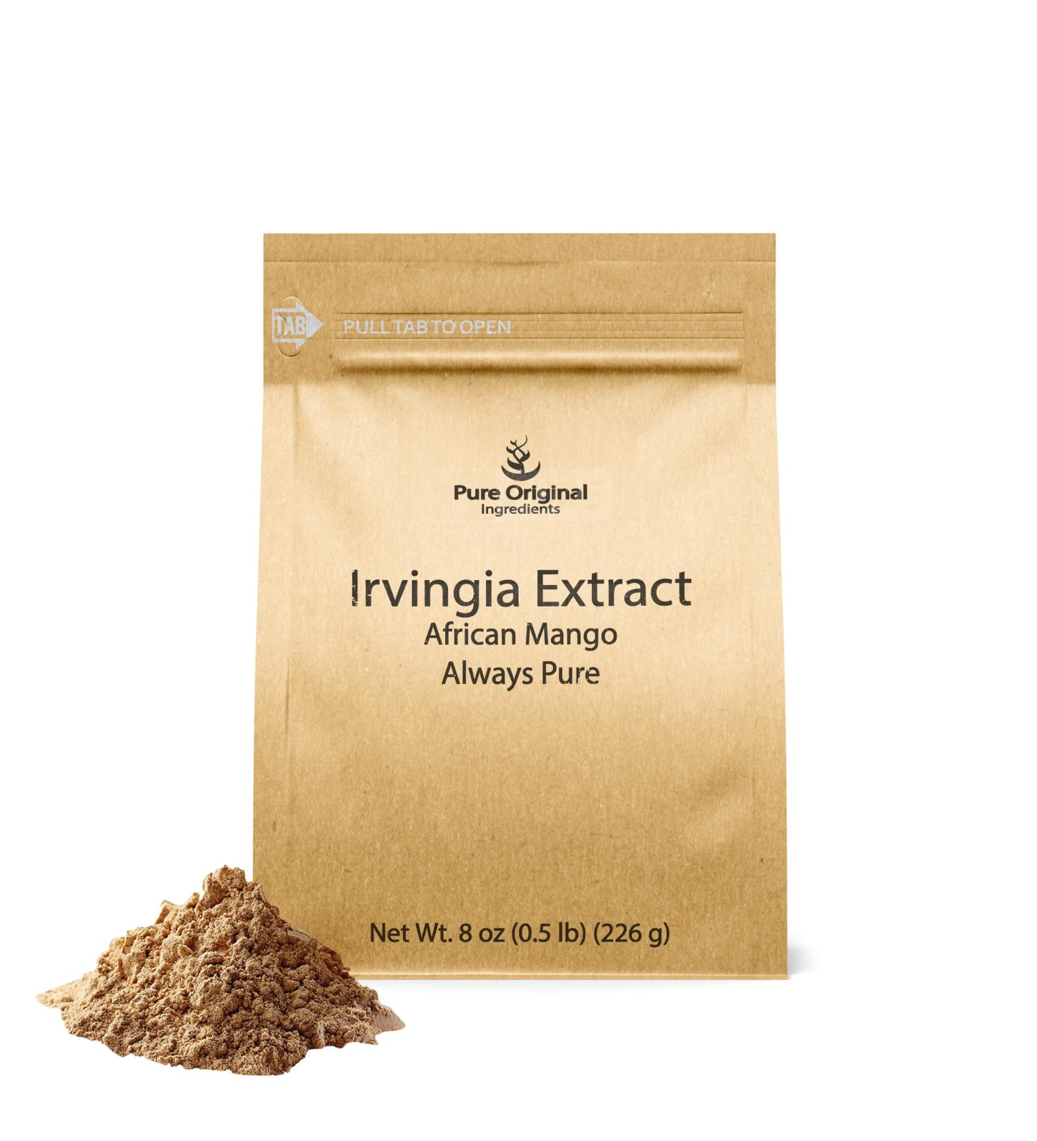 Pure African Mango Seed Extract (8 oz) - Herbal Supplement with Irvingia Seed, No Fillers or Additives - 8 Ounce (Pack of 1) - Buy Online on GoSupps.com