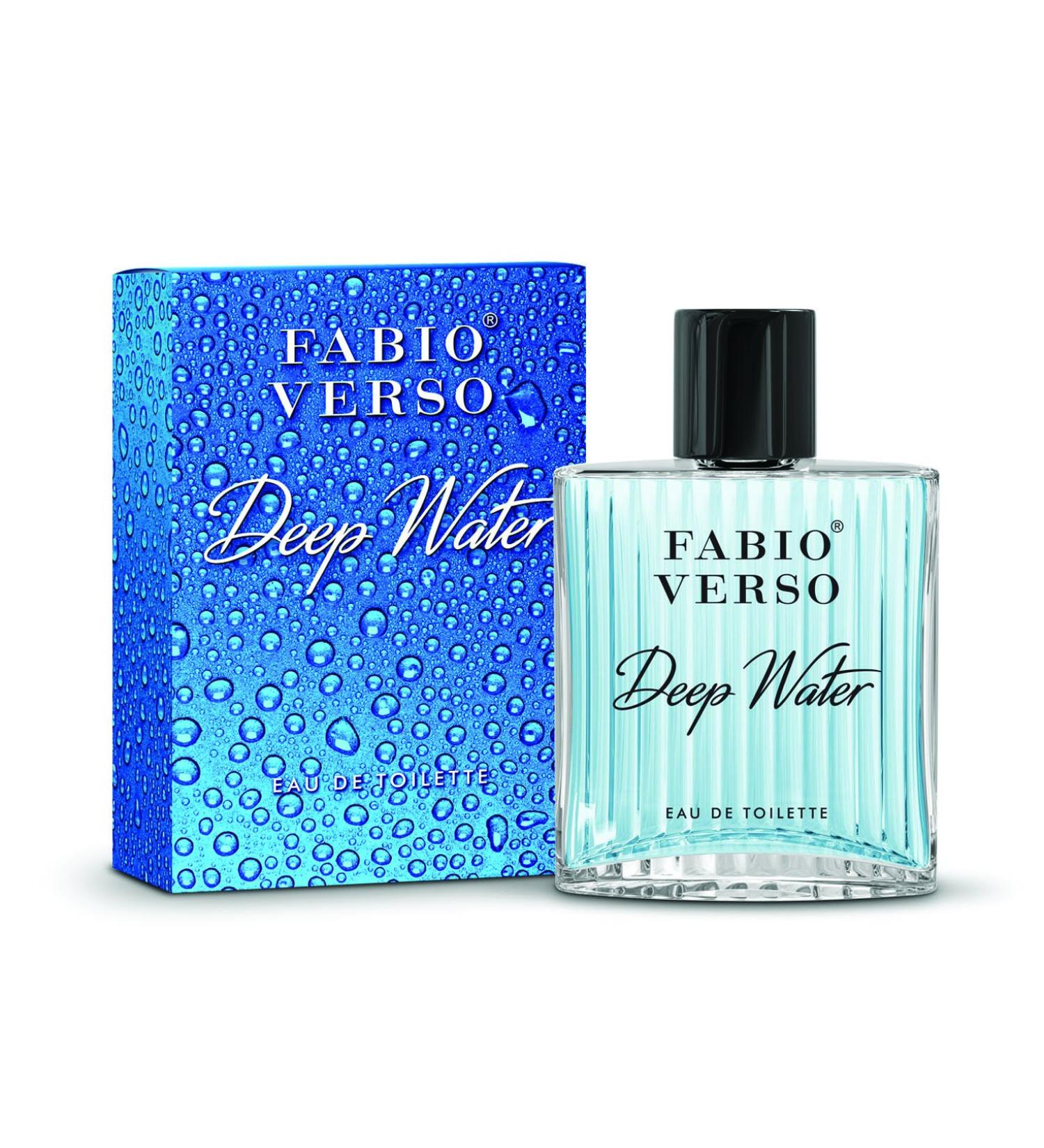 DEEP WATER BY FABIO VERSO COLOGNE FOR MEN 3.3 OZ / 100 ML EAU DE TOILETTE SPRAY