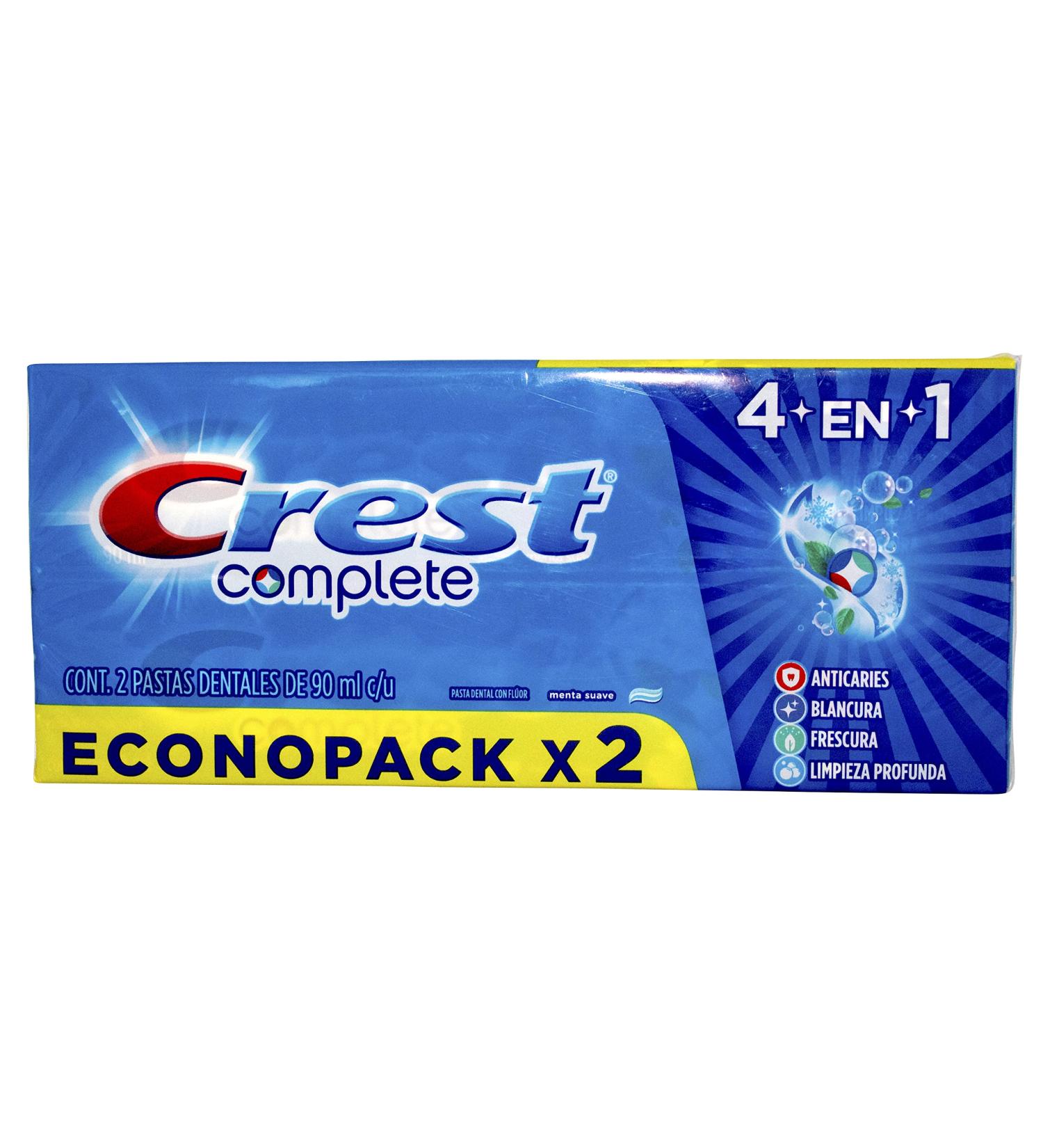 Buy 2x Crest Complete 90ml - International Shipping Available | Best Oral Care - Buy Online on GoSupps.com