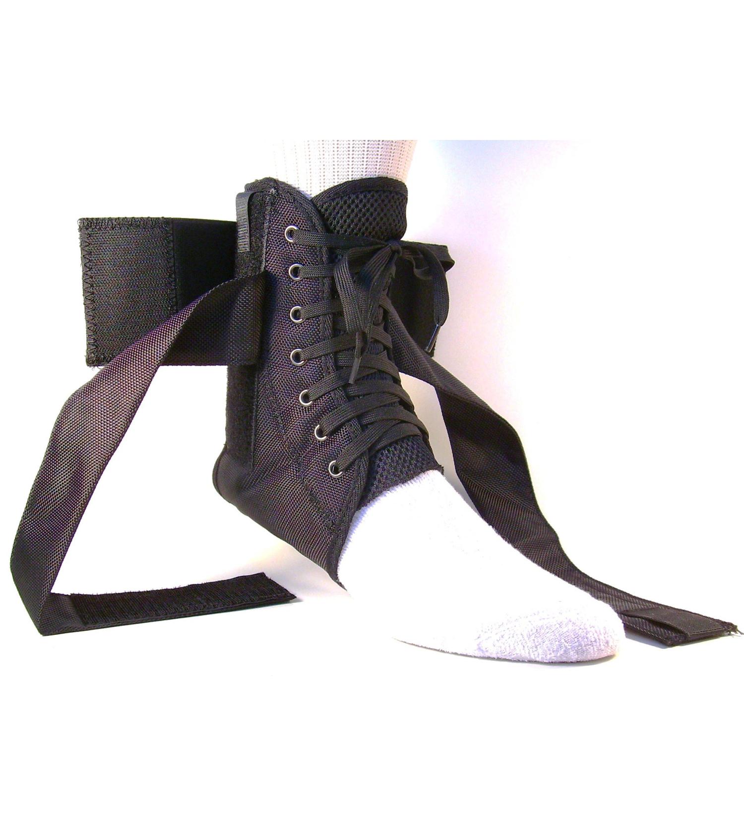 Buy Medium Black Ankle Brace Support - International Shipping Available - Buy Online on GoSupps.com