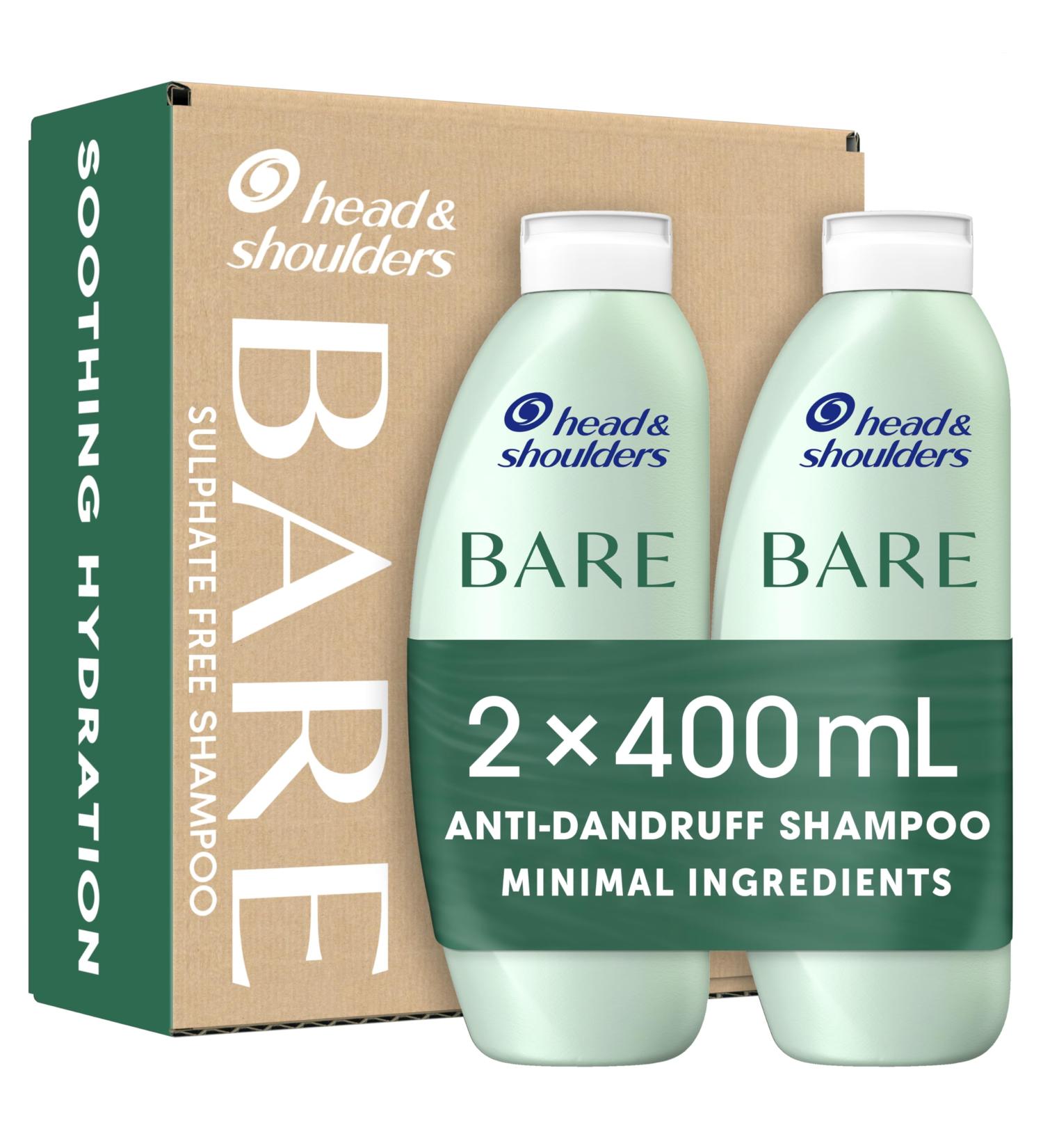 Head & Shoulders Head & Shoulders Sulfate Free & Soothing Sulfate Free & Soothing Shampoo 2 Pack - Nude Shampoo for Dry Scalp & Flaky Scalp Minimal Ingredients No Dyes