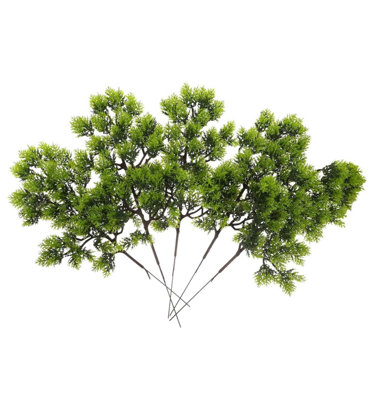 Cabilock 20 Pcs Simulated Pine Leaves Christmas Pine Picks Fern Garland Boutique Plastic Gift Dark Greenx4pcs mediumx4pcs - Buy Online on GoSupps.com