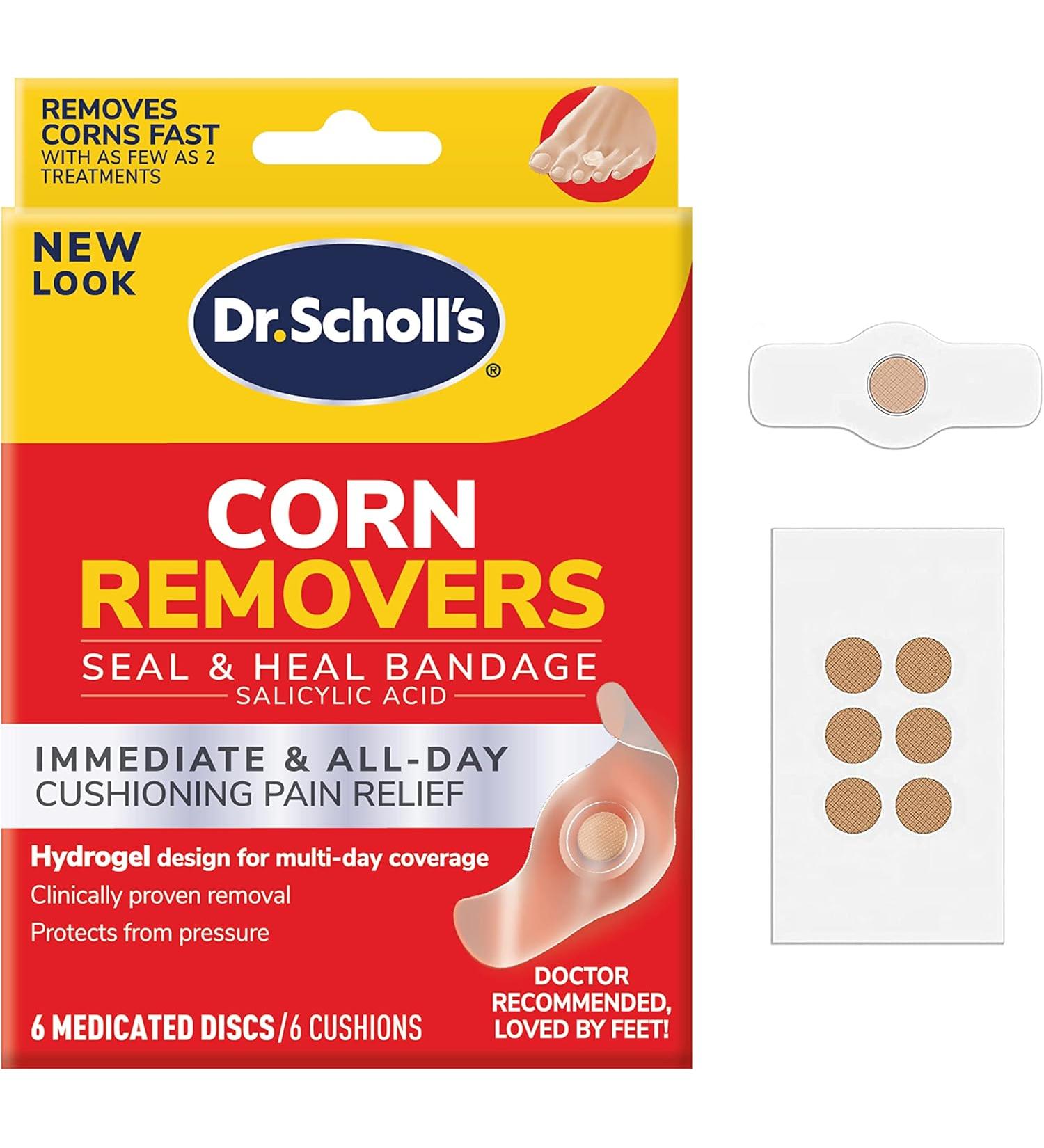 Dr. Scholl's Corn Remover with Duragel - Fast Relief & Cushioning | 6ct - Buy Online on GoSupps.com