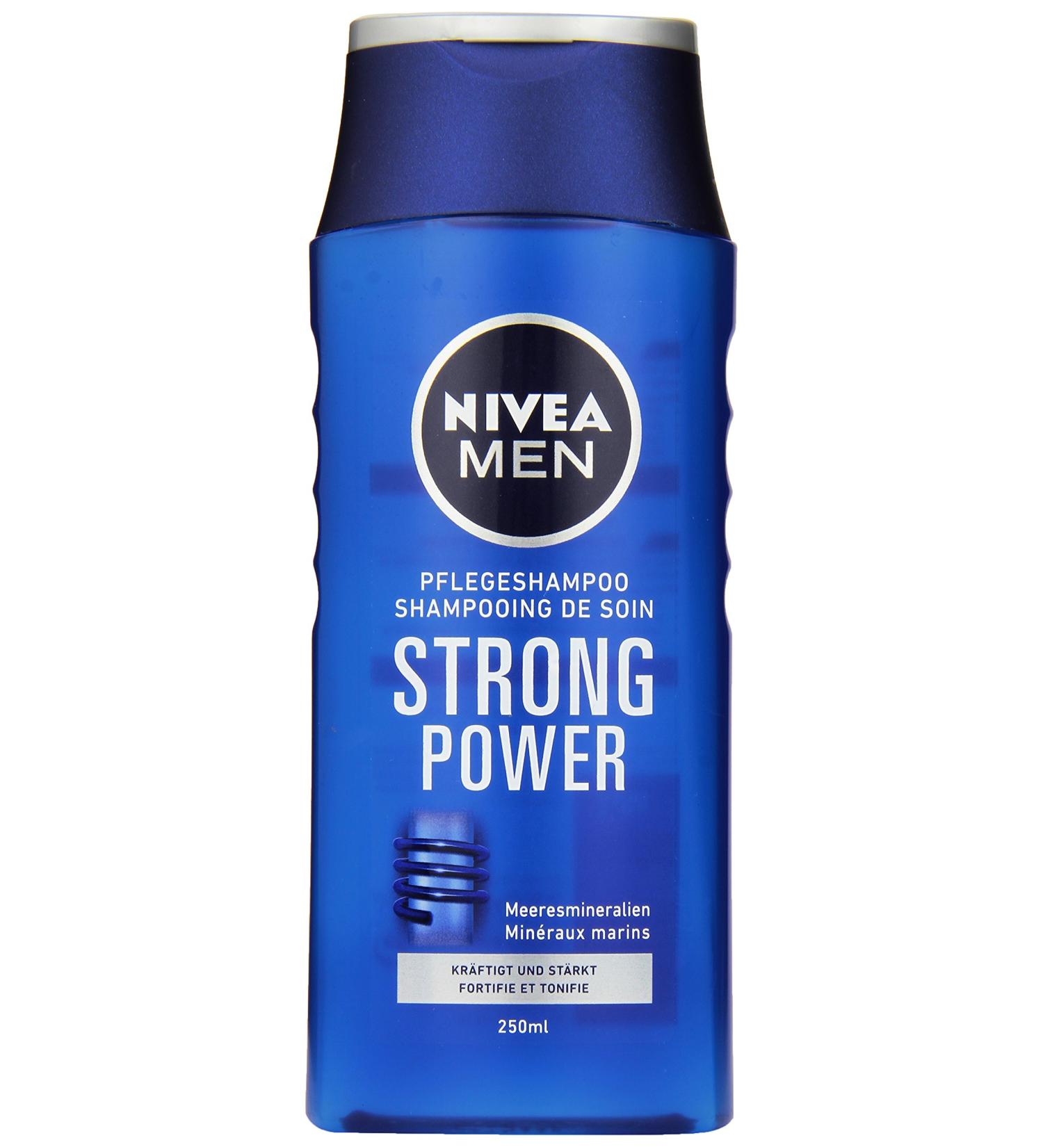  NIVEA MEN Nivea Men Strong Power Maintenance Shampoo 250 ml - Buy Online on GoSupps.com