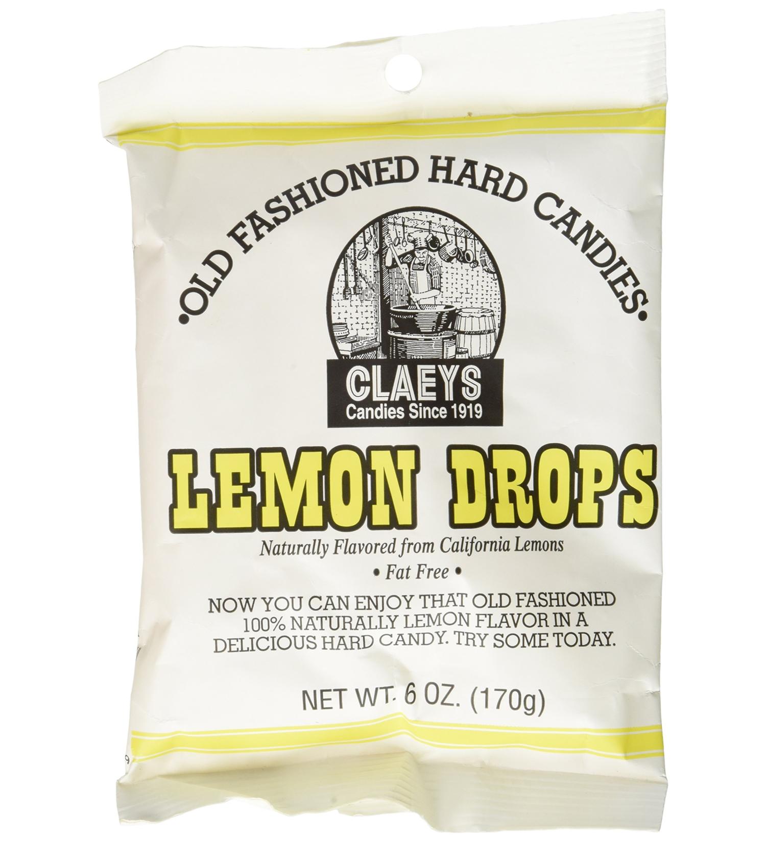 Claey's Lemon Drops 6-ounce Packages (Pack of 3) by Claeys - Buy Online on GoSupps.com