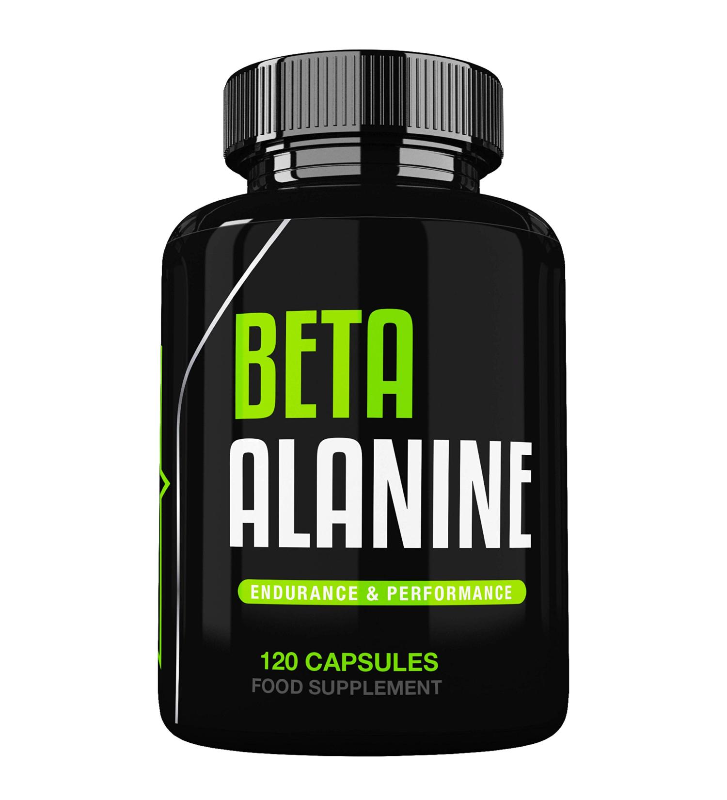 Beta Alanine 1500mg - 120 Capsules Amino Acid Supplement for Men & Women - Buy Online on GoSupps.com
