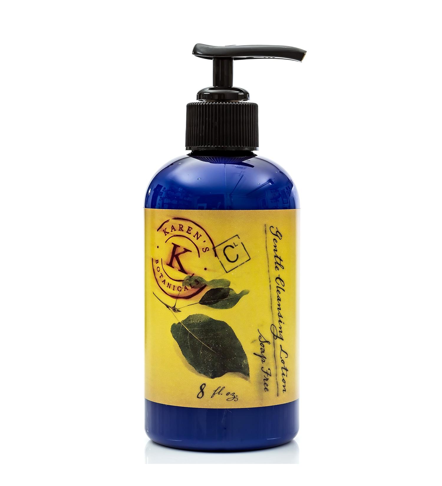 Karen's Botanicals Gentle Cleansing Lotion No Soap for All Skin Types (8 oz)