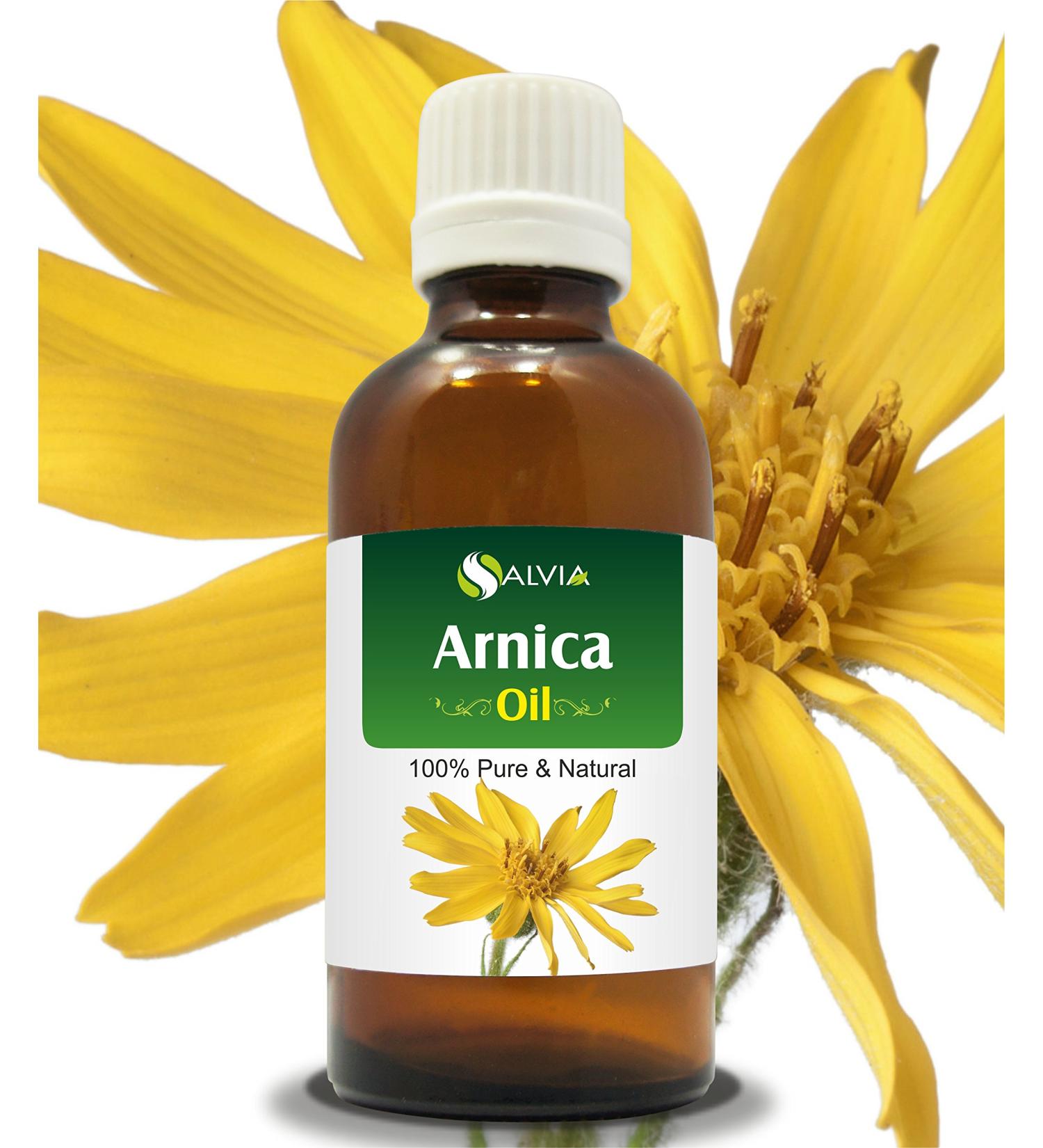 Arnica (Arnica Montana) Essential Oil by Salvia Bottle 100% Natural Undiluted Premium Oil (50 ml) Arnica 50 ml (Pack of 1) - Buy Online on GoSupps.com