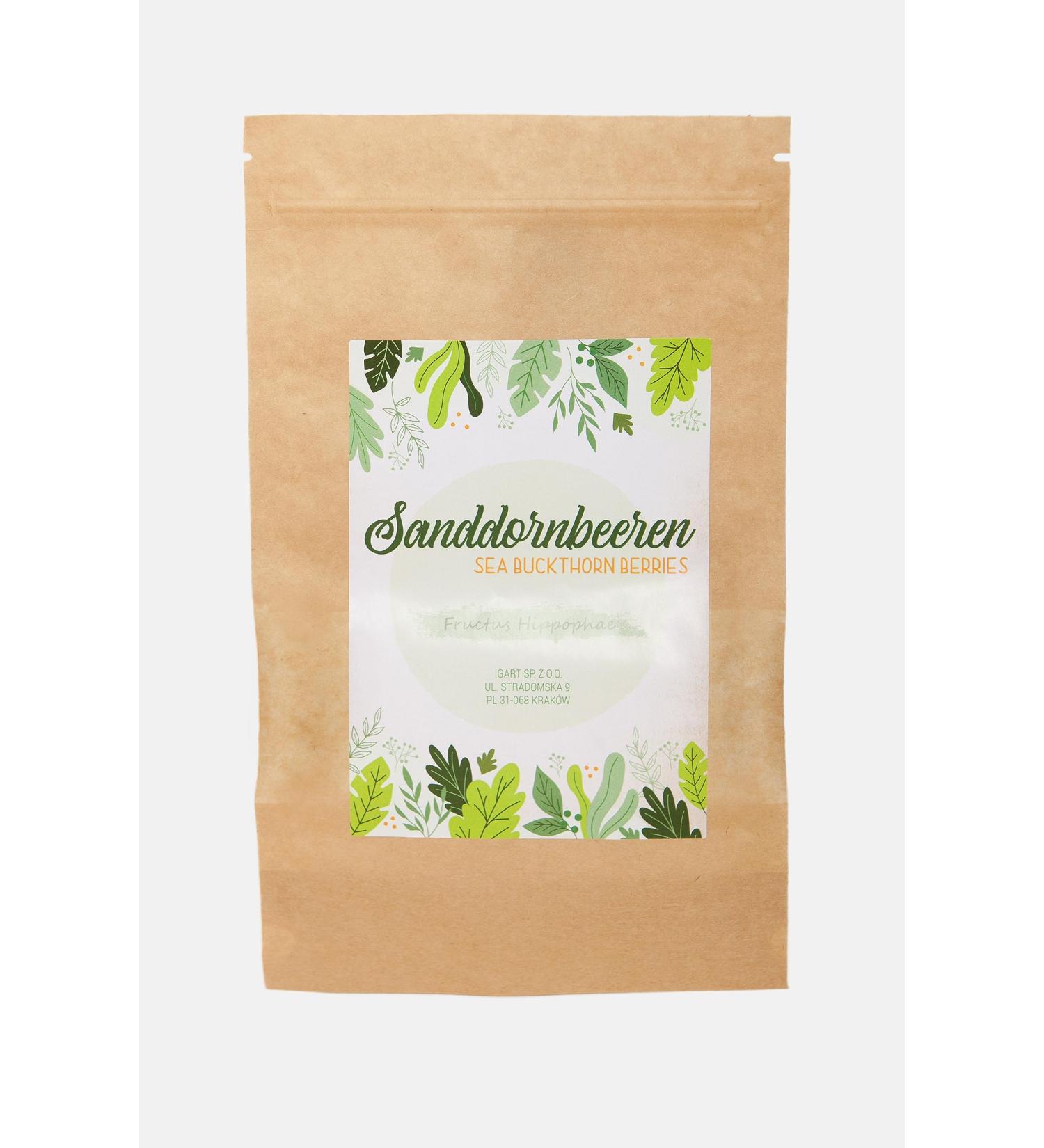 IGART Dried Sea Buckthorn Berries Whole 1000g 1kg | Hippophae Rhamnoides | Sea Buckthorn Fruit | Sea Buckthorn Berries - Buy Online on GoSupps.com