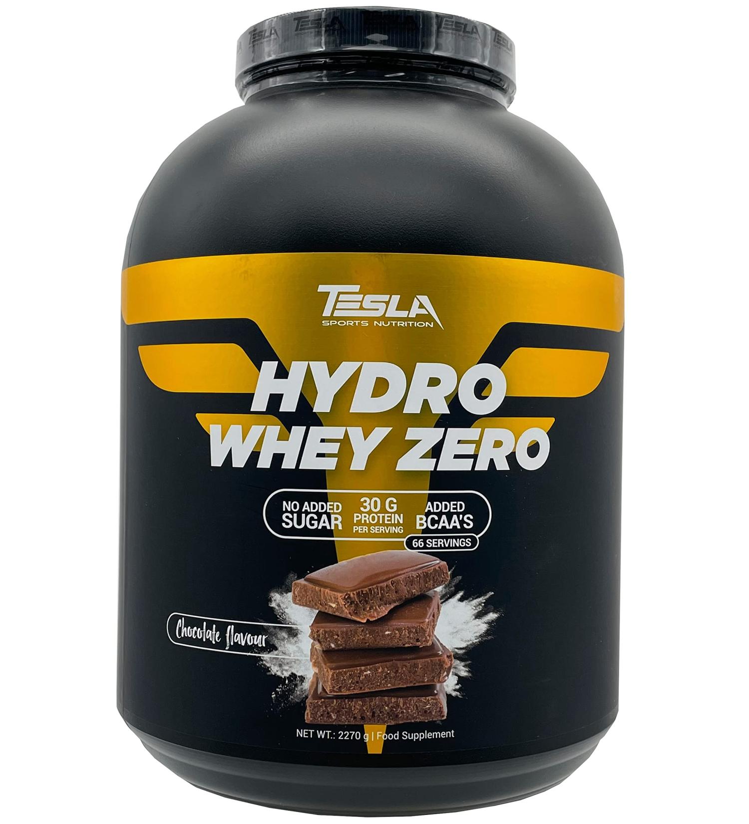 Buy Tesla Sports Nutrition Hydro Whey Zero - 908g Chocolate Flavor | 31g High-Quality Lean Protein | 26 Servings - International Shipping Available! - Buy Online on GoSupps.com
