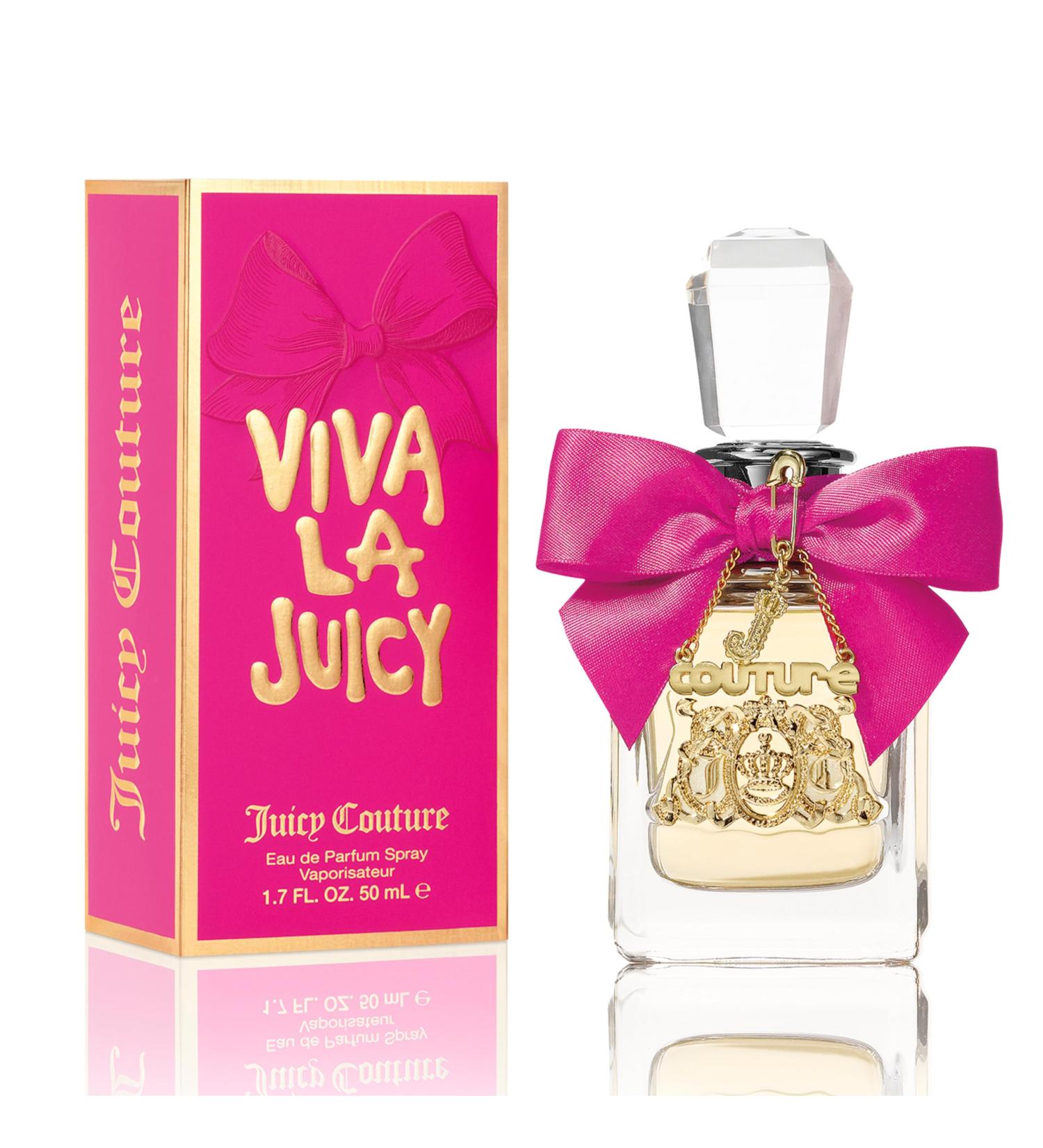 Juicy Couture Viva La Juicy Eau De Parfum Women's Perfume Valentine's Day Gift for Her Notes of Mandarin Gardenia & Caramel Floral & Sweet EDP Spray 1.7 Fl Oz (Pack of 1) Viva La Juicy - Buy Online on GoSupps.com