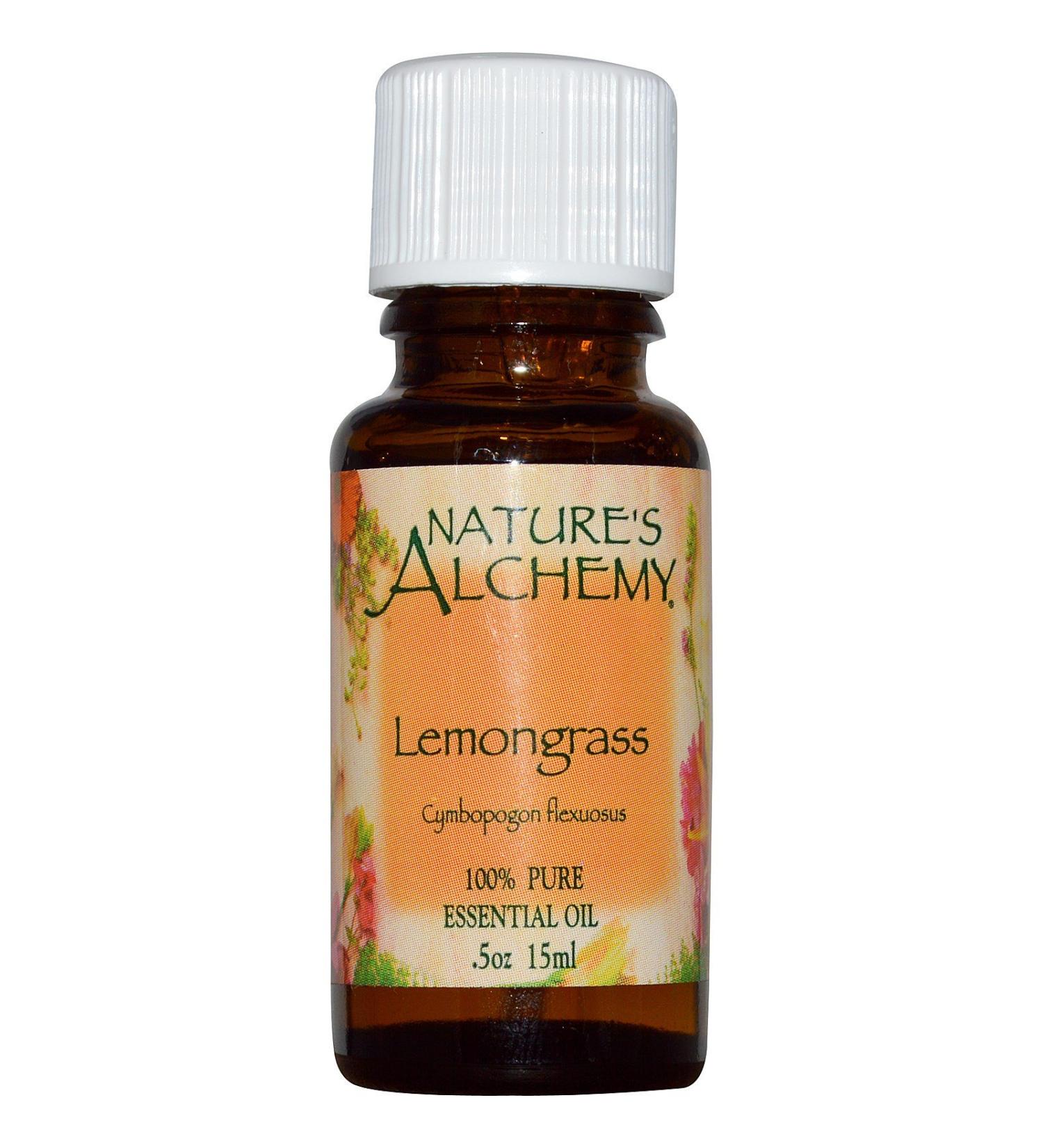 Nature's Alchemy Essential Oil Lemongrass 0.5 oz