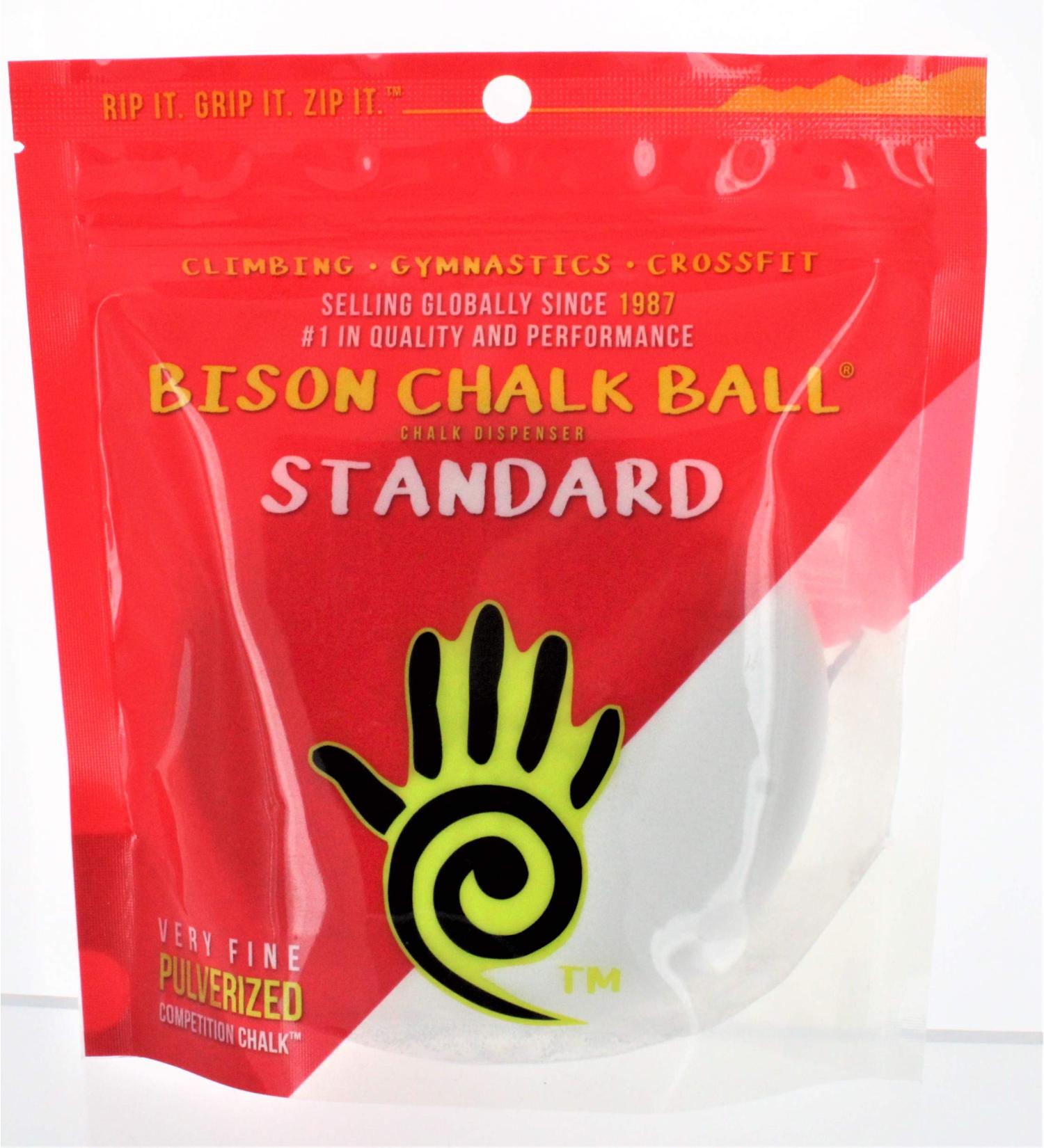 Bison Designs 3 oz. Chalk Ball - Premium Climbing Chalk for Improved Grip - Buy Online on GoSupps.com