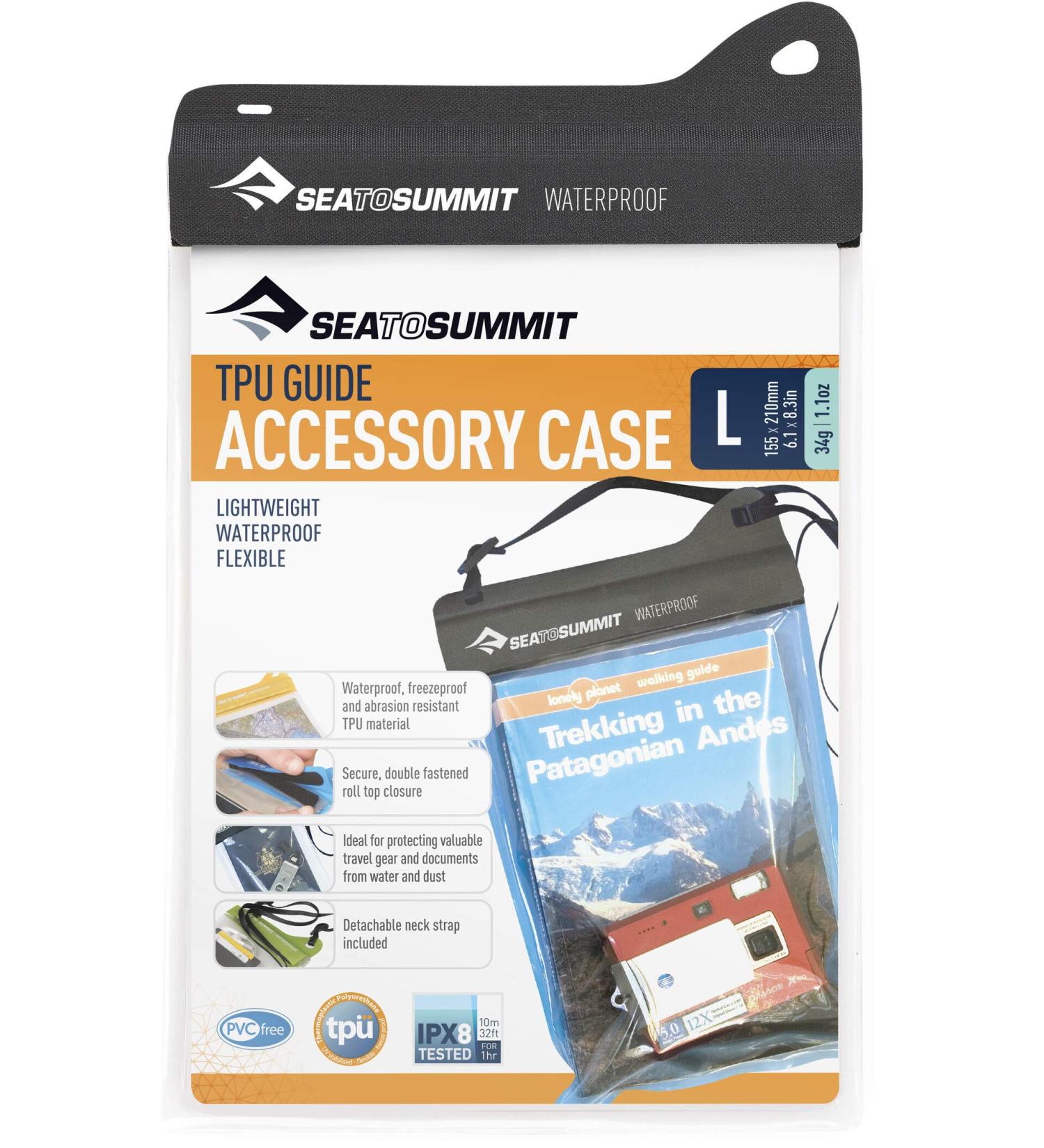 Sea to Summit TPU Guide Map Case One Color, L