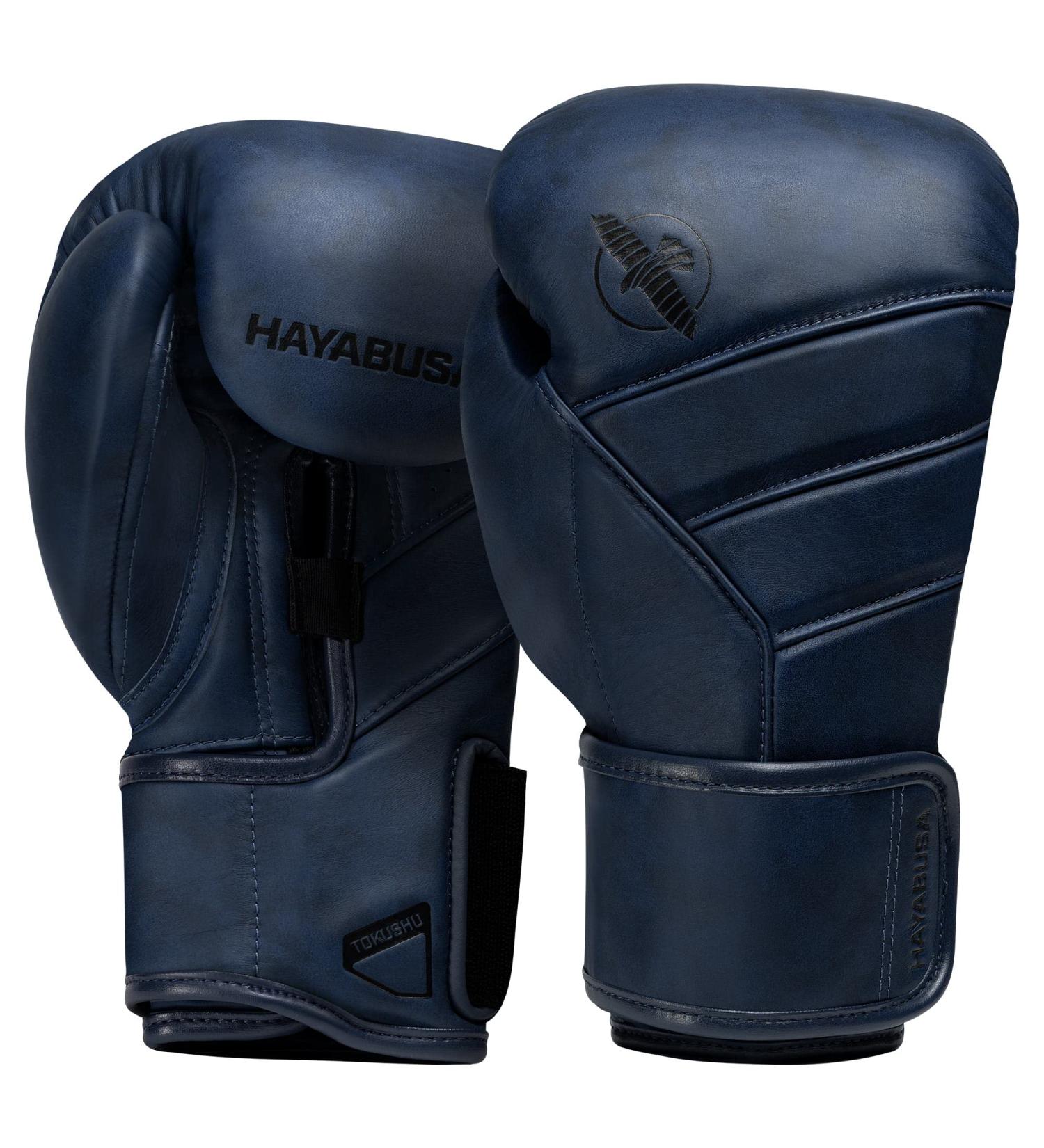 Buy Hayabusa T3 LX Leather Boxing Gloves 16oz Indigo - Premium Quality International Shipping - Buy Online on GoSupps.com