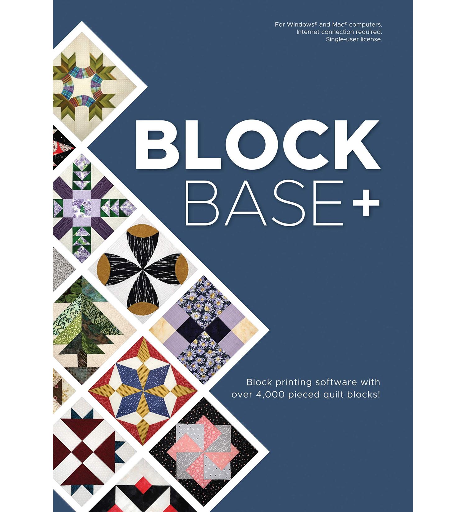 Electric Quilt Software BLOCKBASE  for Mac and Windows - Buy Online on GoSupps.com