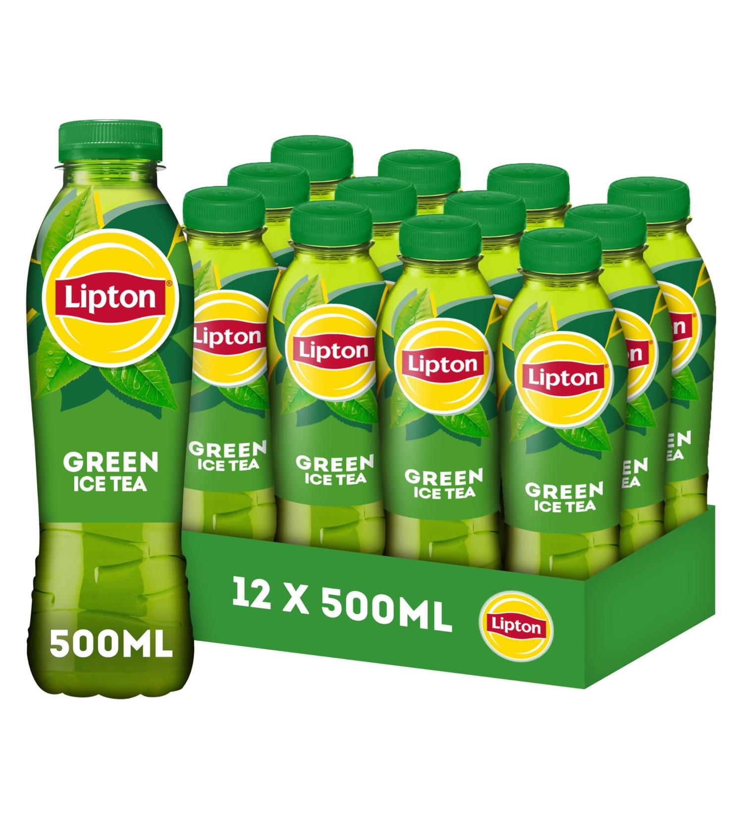 Unilever Lipton Original Ice Tea Green a wonderfully refreshing ice tea 12 x 500 ml Value pack - Buy Online on GoSupps.com
