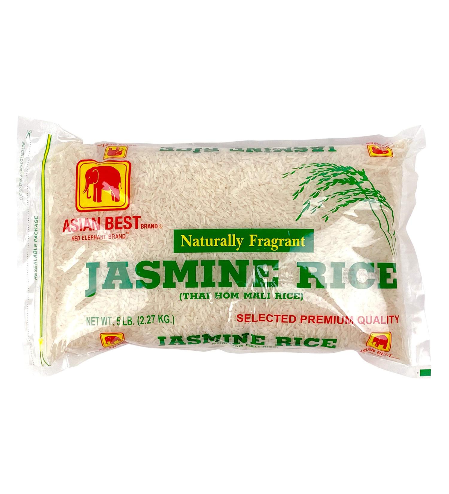 Premium Asian Jasmine Rice - 5 lb Pack for Authentic Asian Cooking - Buy Online on GoSupps.com
