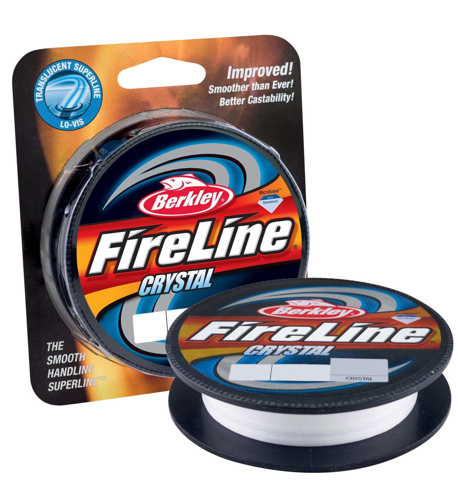 Berkley Fused Crystal Fireline 30/12 Lb 125 Yd - Strong and Transparent Fishing Line - Buy Online on GoSupps.com