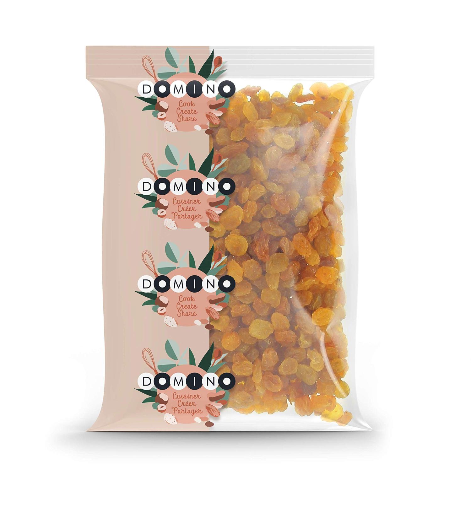 DOMINO Golden Raisins Dried Fruit 500 g