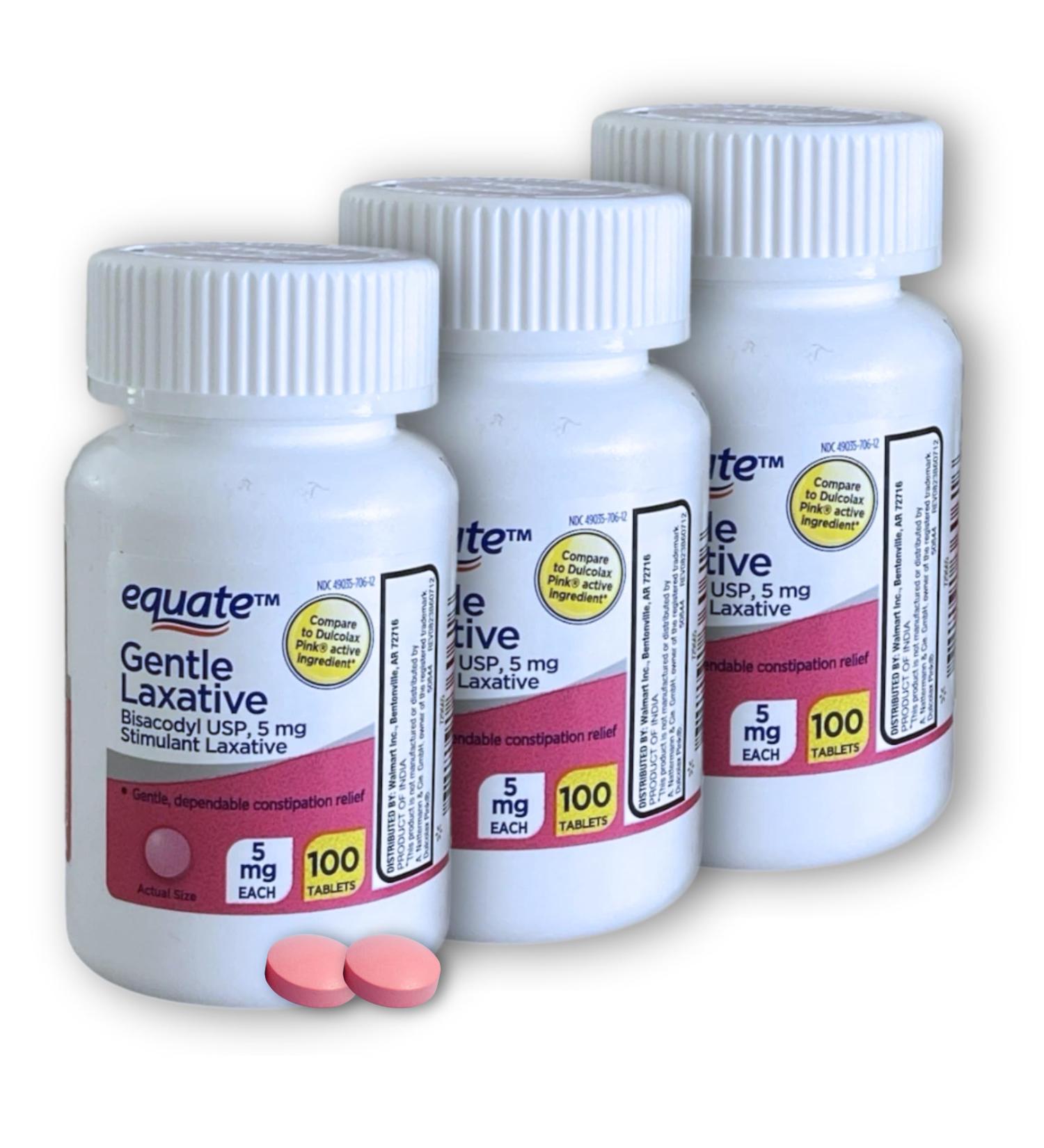 FUSION SHOP STORE Smart choices meaningful life! Bisacodyl 5mg- Women's Laxative Tablets 100ct (Pack of 3) - Buy Online on GoSupps.com