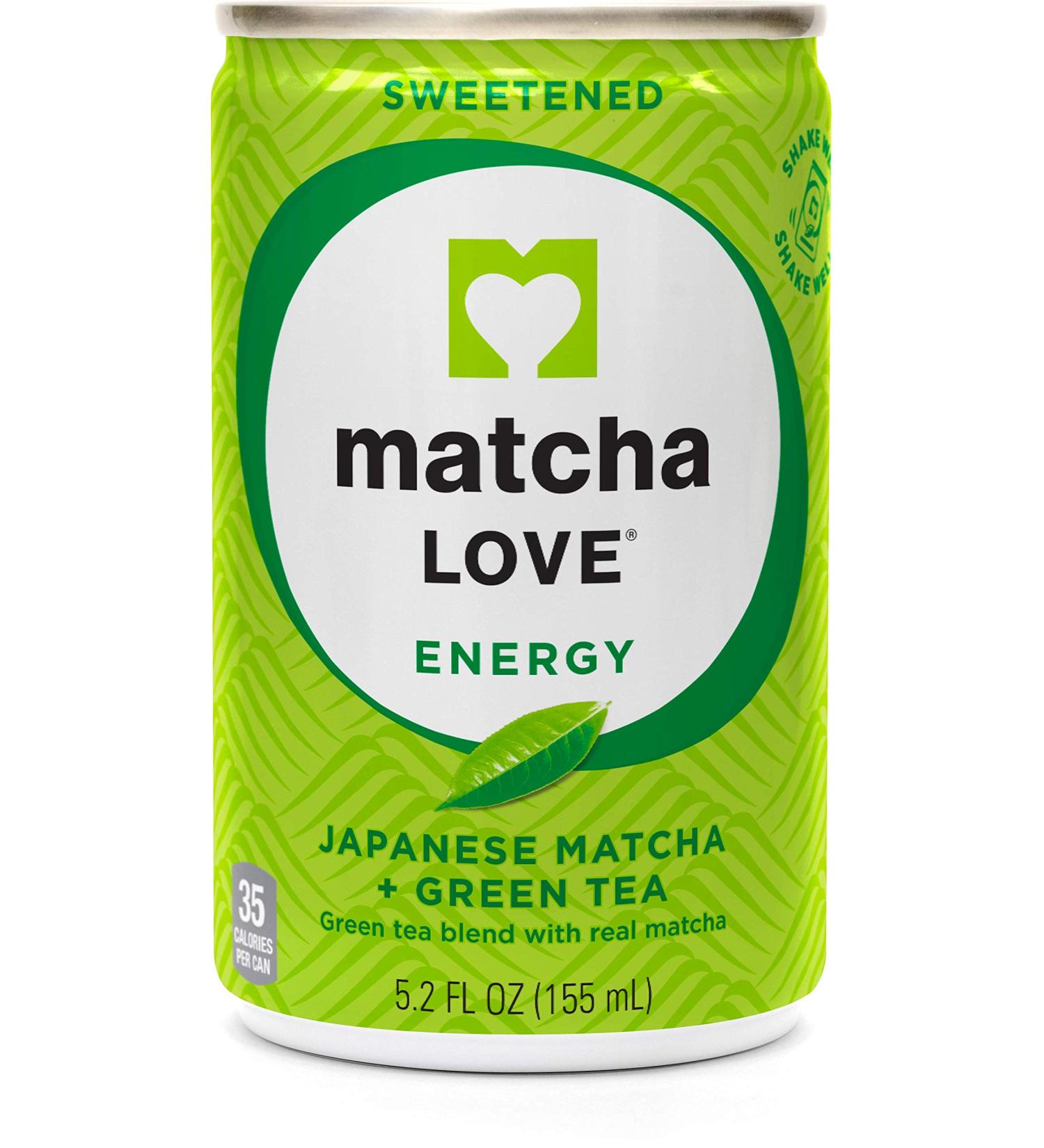 Matcha Love Sweetened Green Tea Energy Shots - 20 Pack (5.2 oz) | Boost Energy & Focus - Buy Online on GoSupps.com