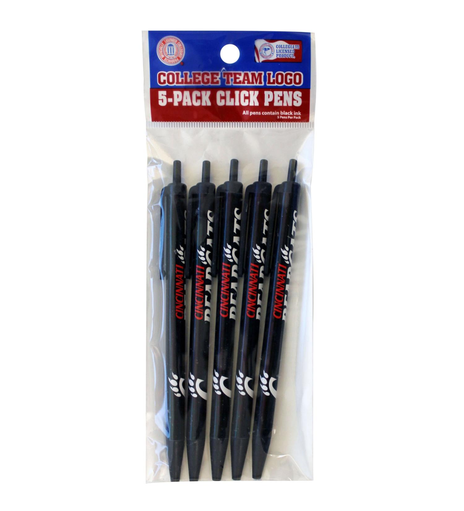NCAA Cincinnati Bearcats Disposable Click Pens