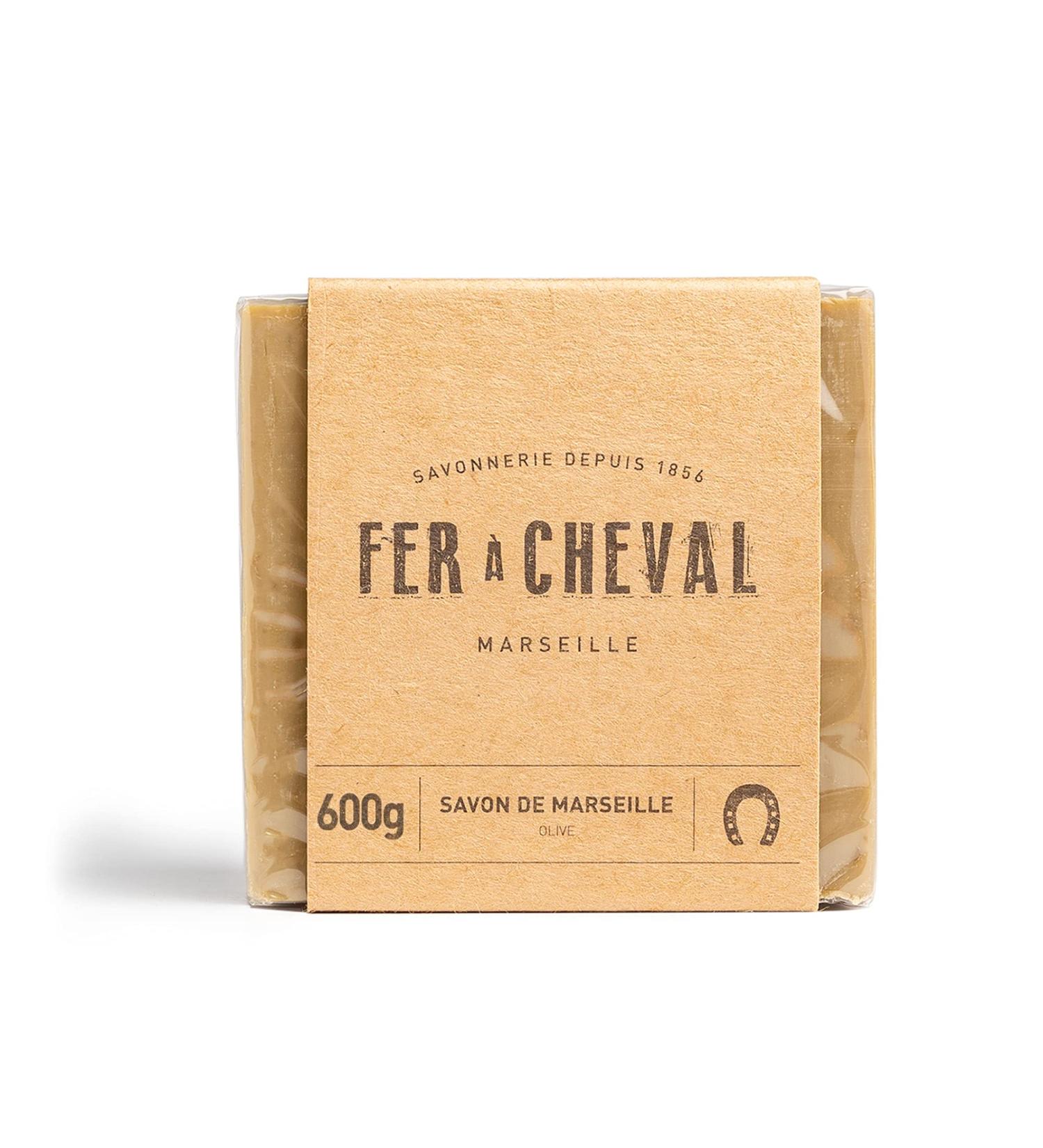  Fer Cheval Fer Cheval - Genuine Marseille Soap - Cube (OLIVE 600g) - Buy Online on GoSupps.com