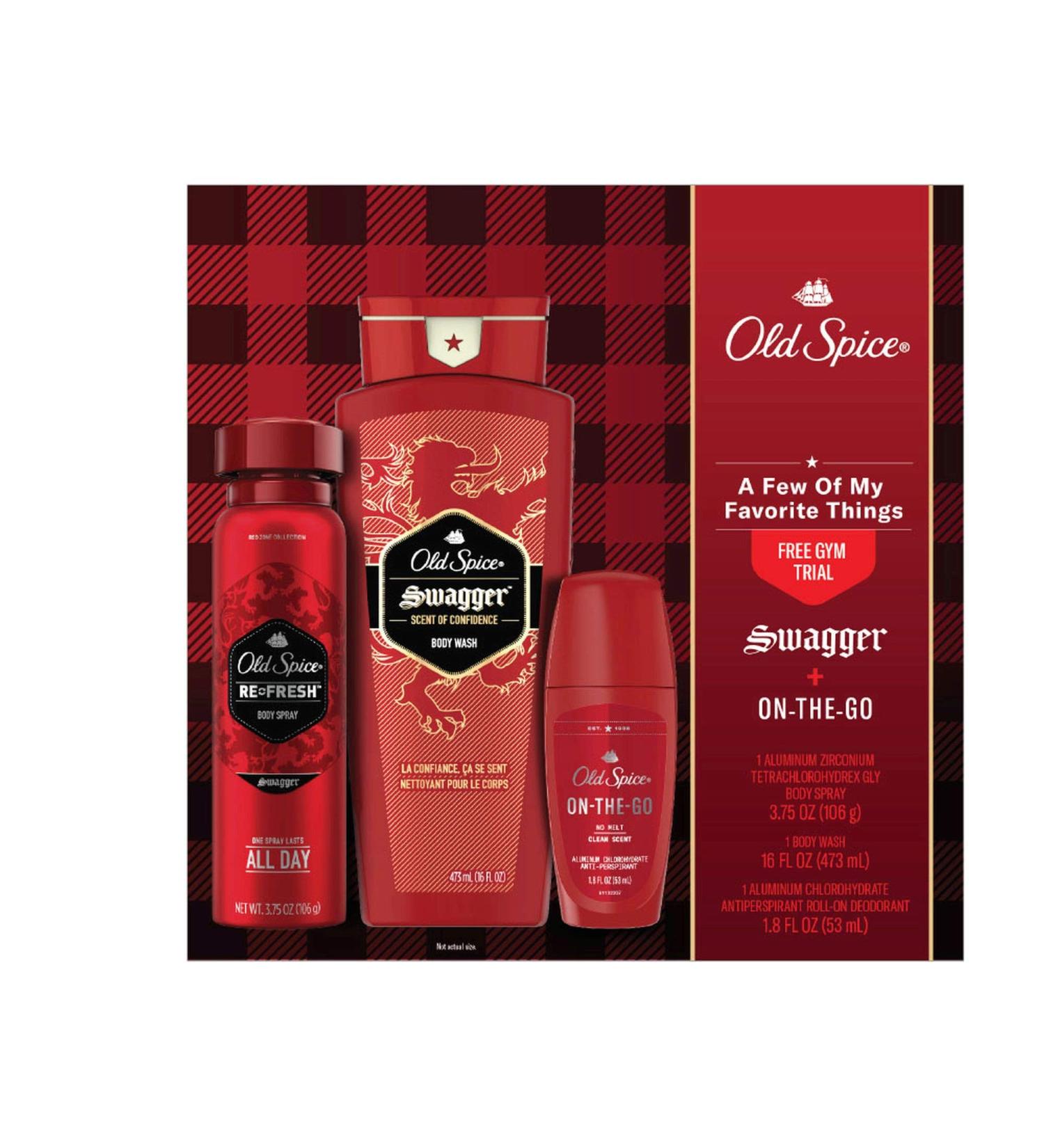 Old Spice Swagger Gift Set - Ultimate Men's Grooming Kit - Buy Online on GoSupps.com
