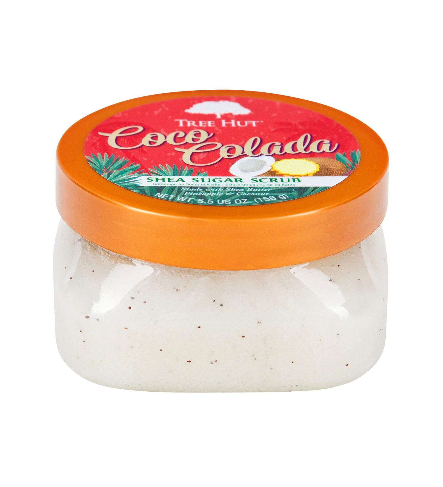 Tree Hut Shea Sugar Scrub Coco Colada, 5.5oz, Ultra Hydrating and Exfoliating Scrub for Nourishing Essential Body Care Coco Colada 5.5 Ounce (Pack of 1)