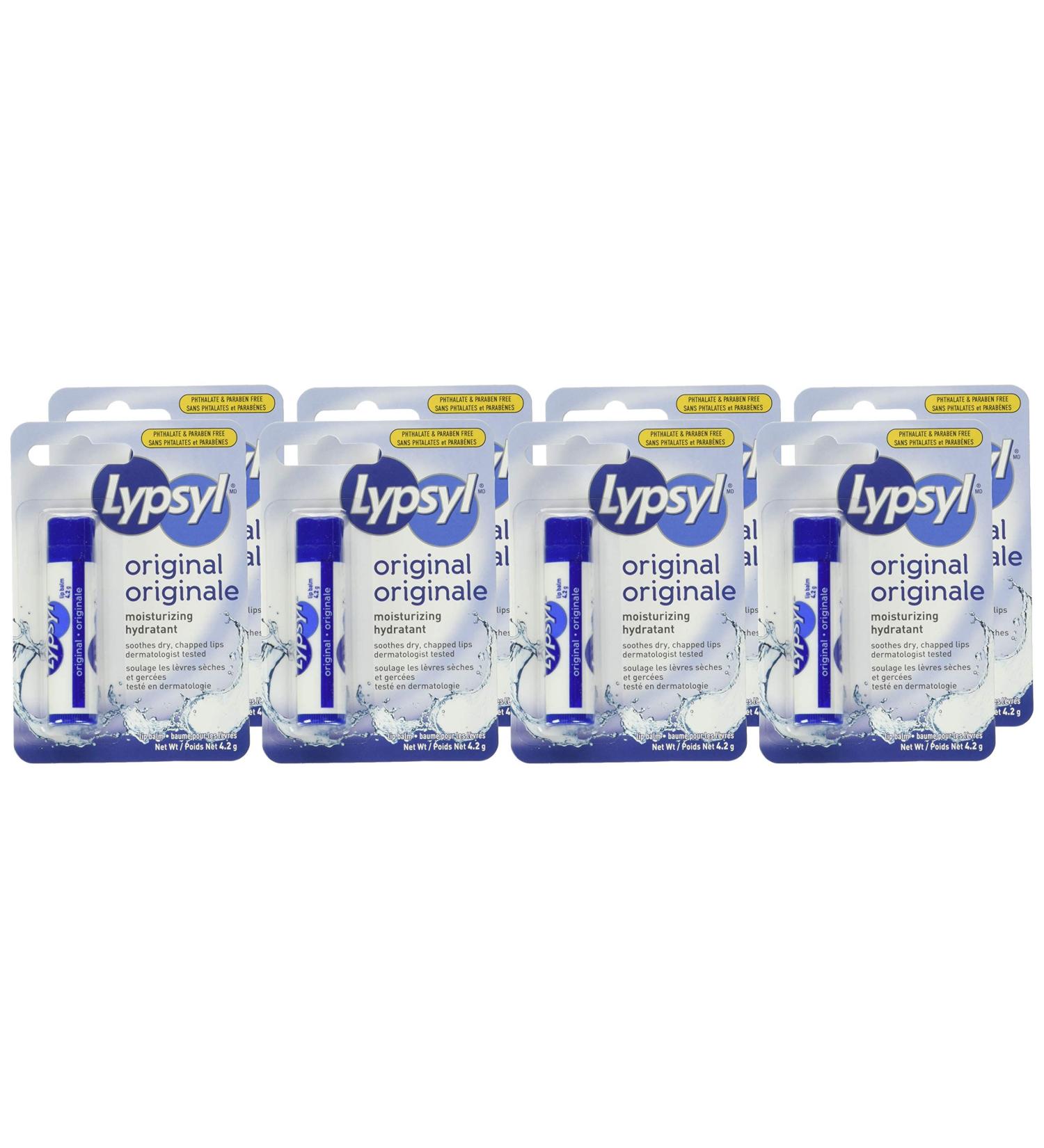 Lypsyl Original lip balm 4.2g ( Pack Of 8 ) - Buy Online on GoSupps.com