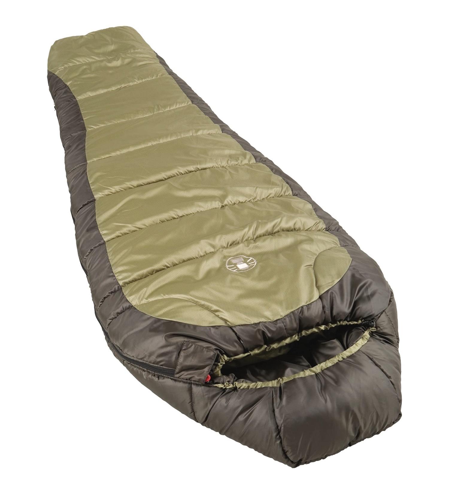 Coleman North Rim 0F Cold-Weather Mummy Sleeping Bag for Big & Tall Adults | Adjustable Hood & No-Snag Zipper | Warm & Ventilated - Buy Online on GoSupps.com