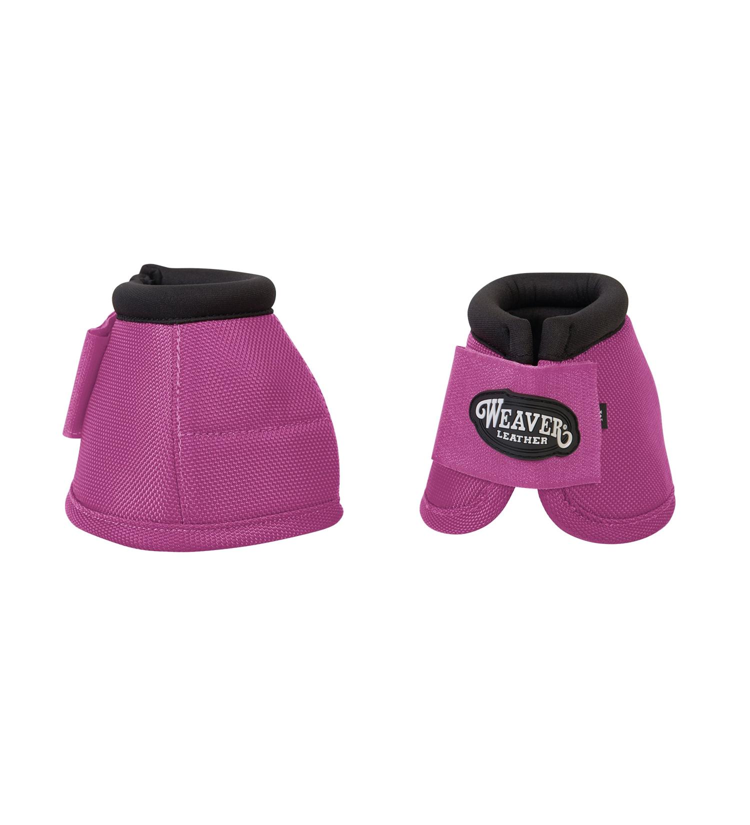 Weaver Leather Non-Turn Bell Boots S Pink