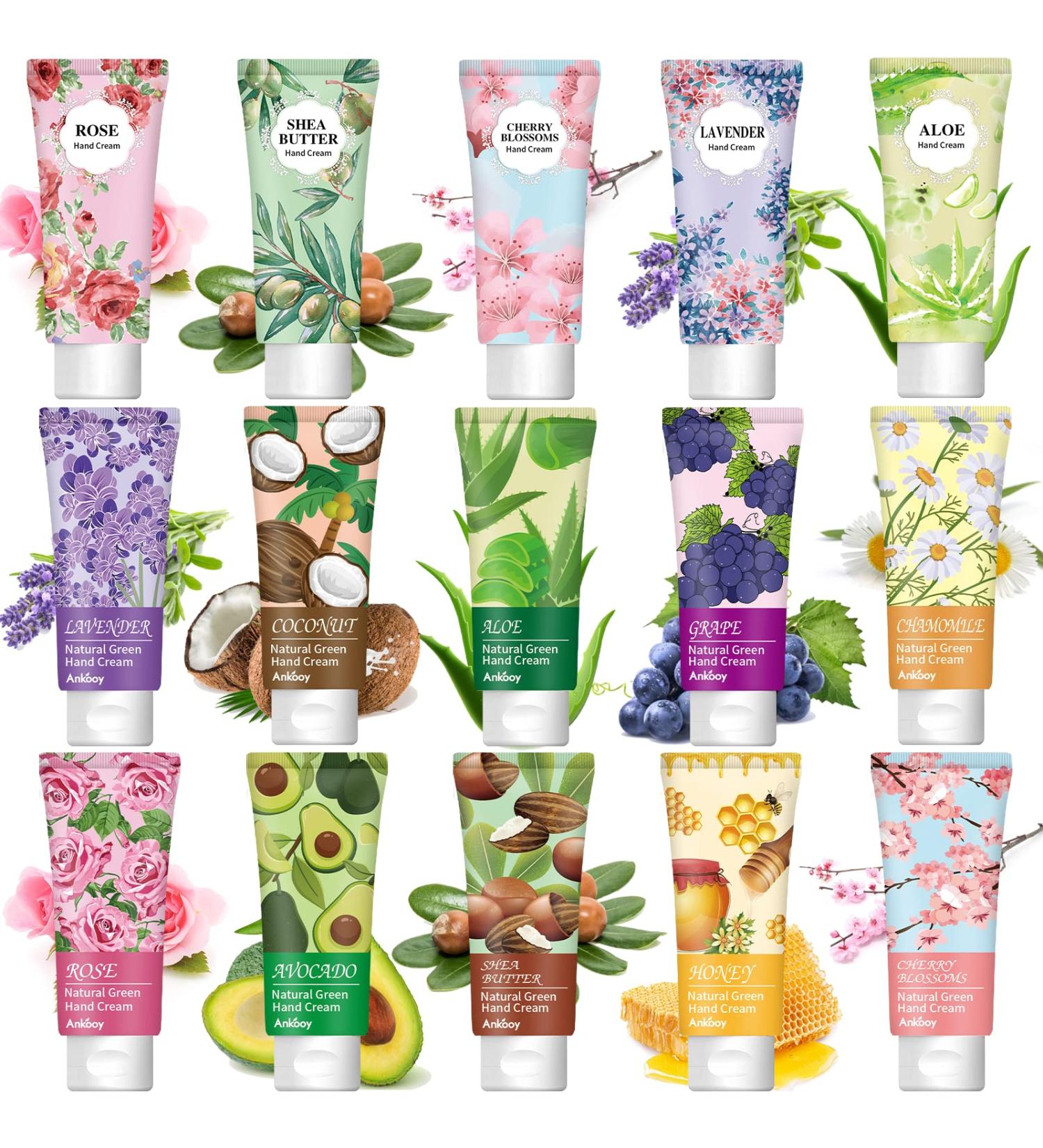 15 Pack Hand Cream Bulk Gifts for Women - Moisturizing Travel Size Lotion Set for Dry Hands - Perfect Stocking Stuffers for Bridesmaid Nurses and Coworkers - Buy Online on GoSupps.com