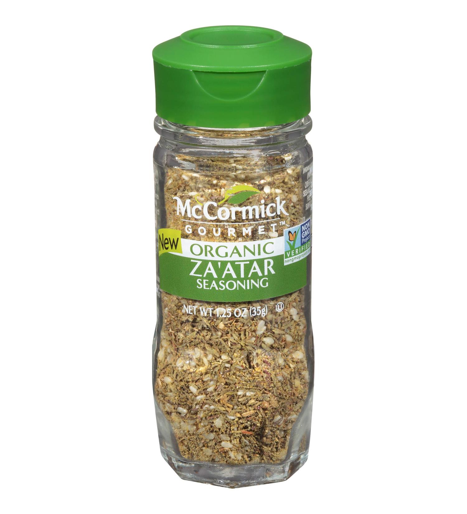 McCormick Gourmet Organic Za'atar Seasoning - 1.25 oz (35g) | Enhance Your Dishes - Buy Online on GoSupps.com
