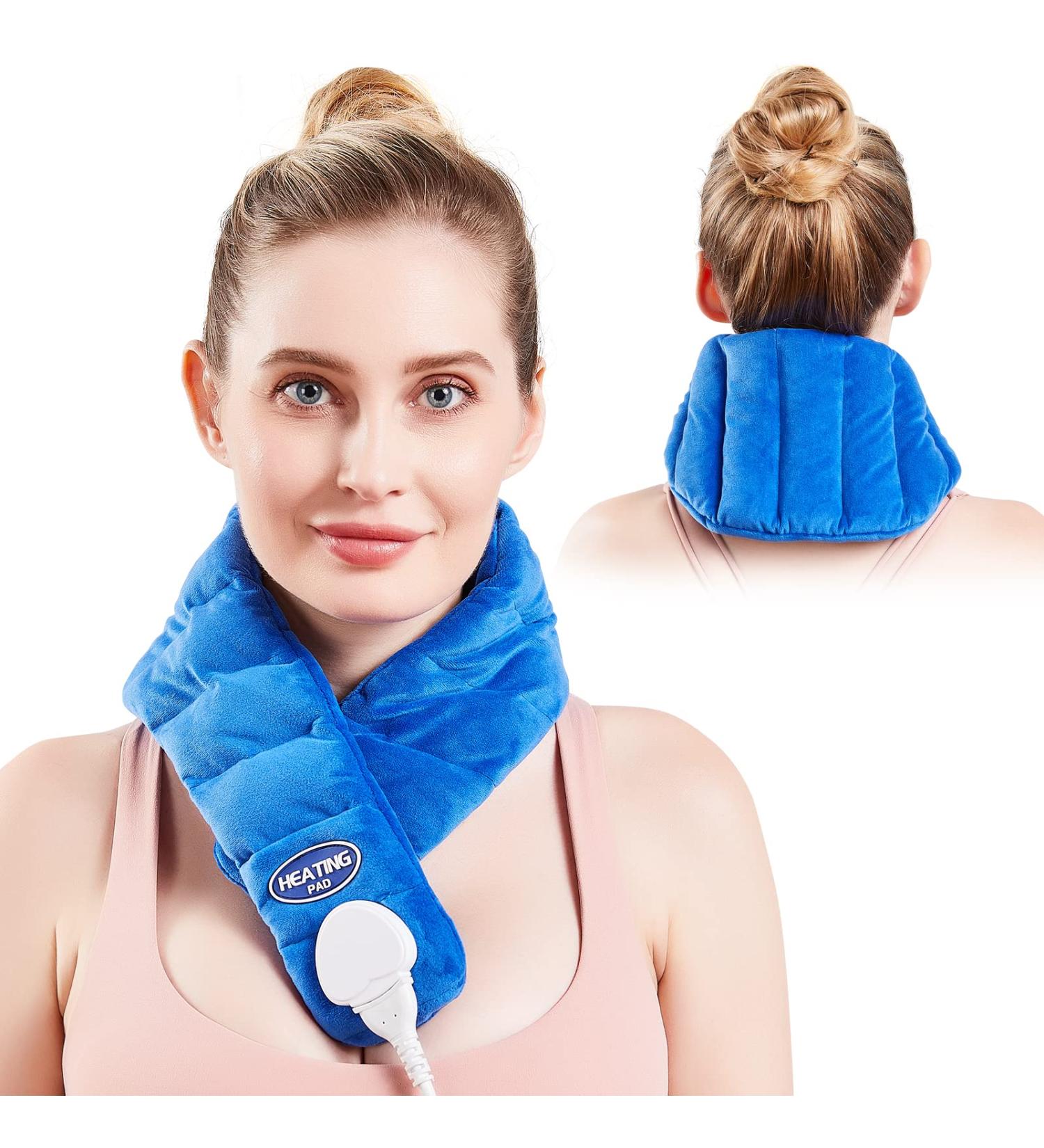 Jobyna Electric Neck Heating Pillow - Rapid 5S Heating Auto Switch-Off Adjustable 30-70 Perfect Physiotherapy Support - Buy Online on GoSupps.com