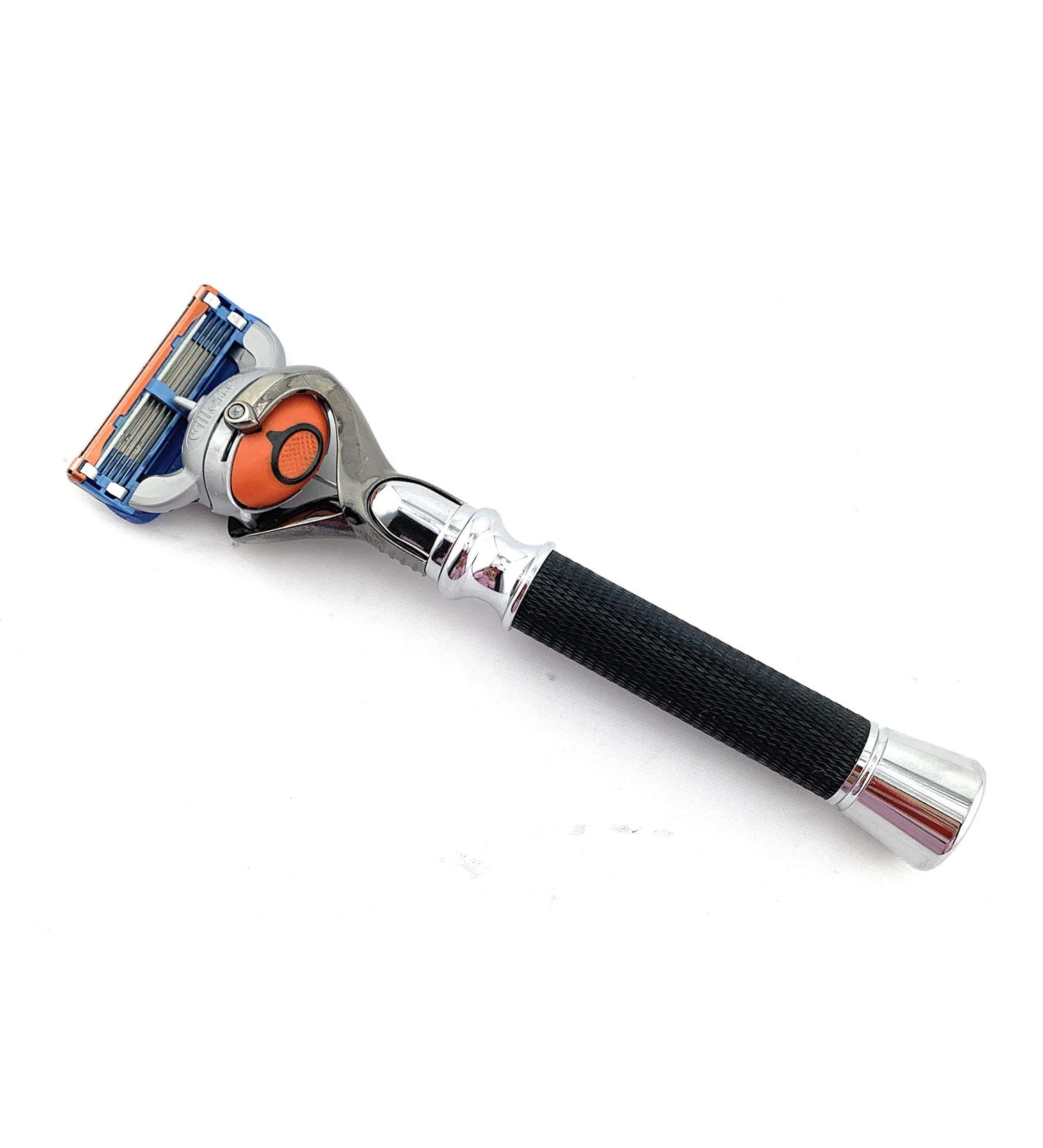 G.B.S Professional Shaving Razor - 6" Long Handle Black | Premium Quality & International Shipping - Buy Online on GoSupps.com