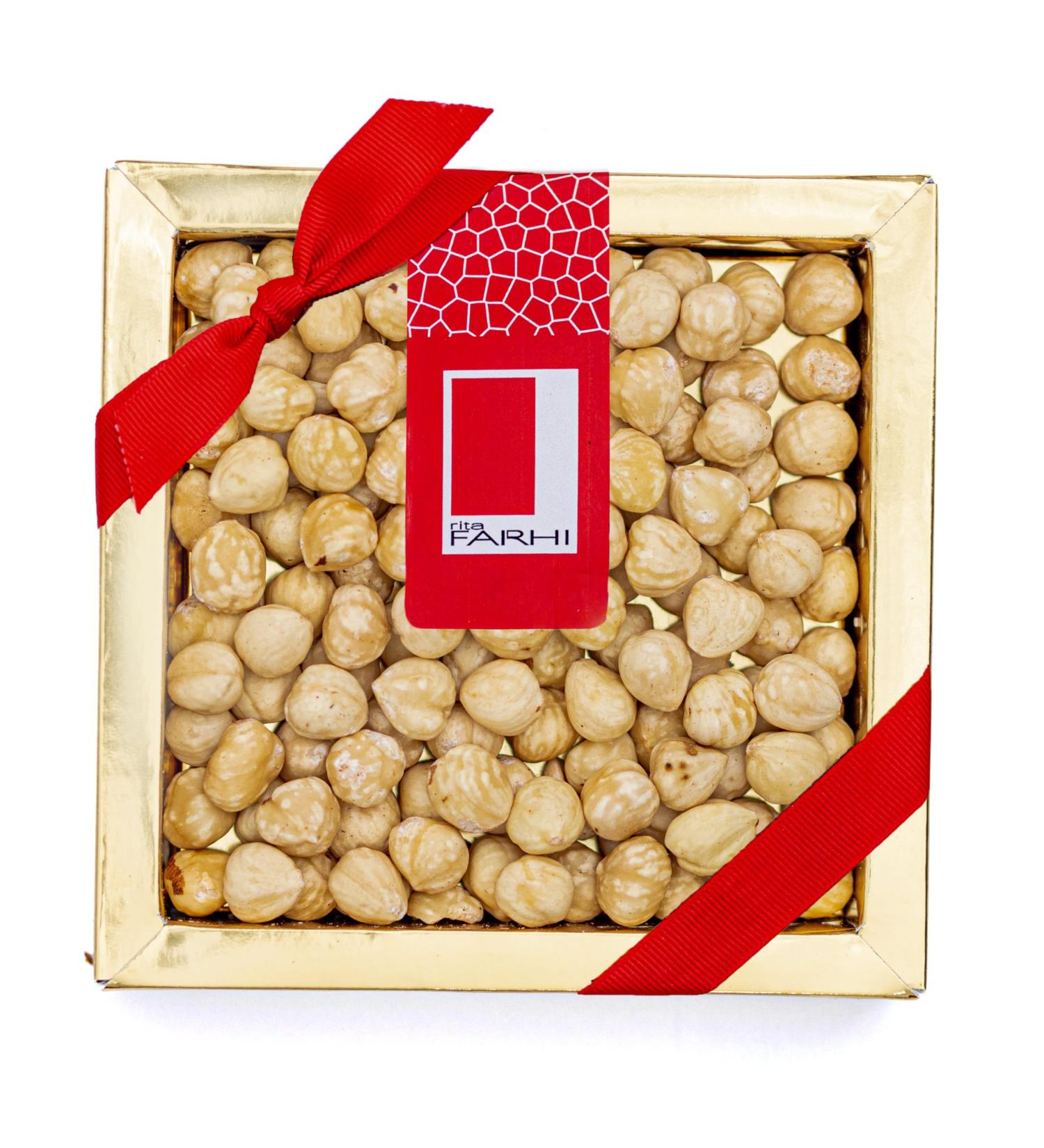 Rita Farhi Hazelnuts in a Luxury Gift Box 160g - Buy Online on GoSupps.com