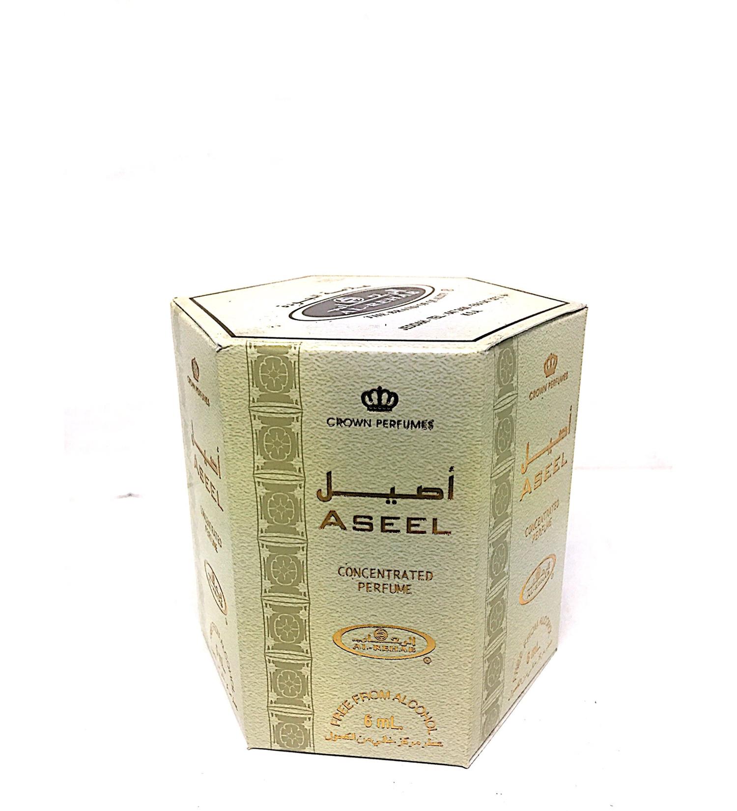 Aseel - 6ml (.2oz) Roll-on Perfume Oil by Al-Rehab (Crown Perfumes) (Box of 6)