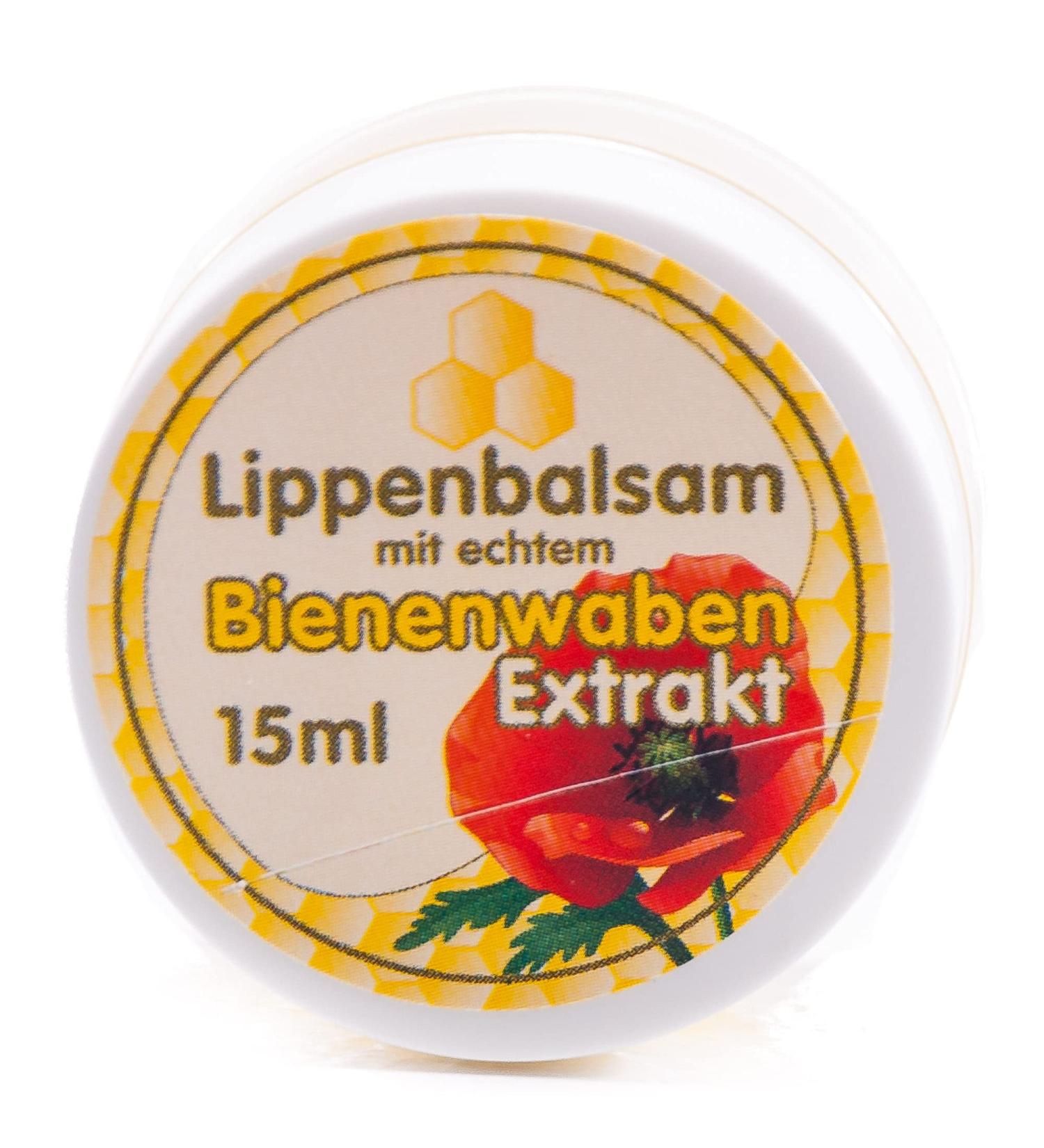 Natural Honeycomb Lip Balm (15ml) - Moisturizing Care for Soft Lips | International Shipping Available - Buy Online on GoSupps.com
