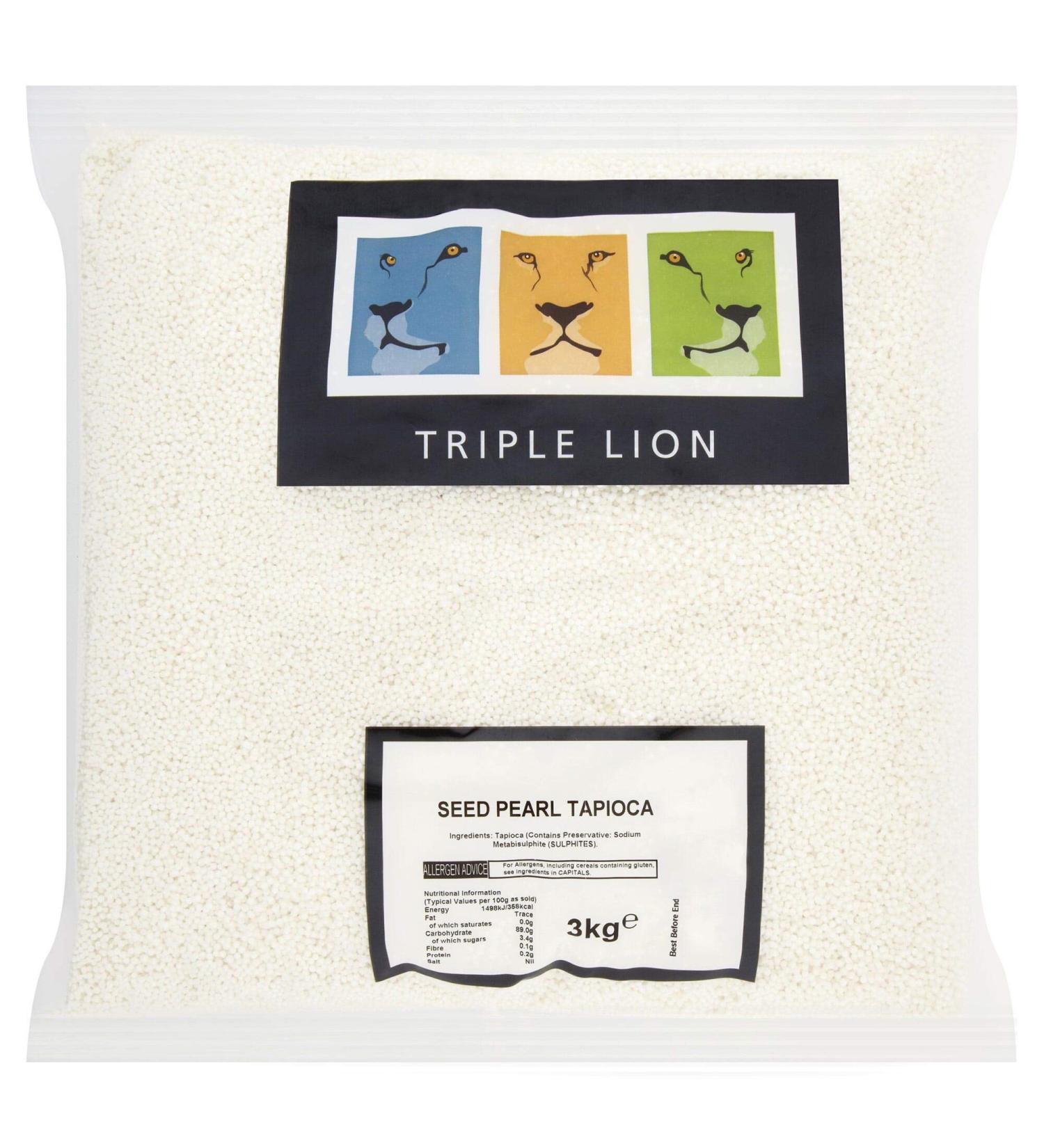 Triple Lion Tapioca Pearl - 1x3kg