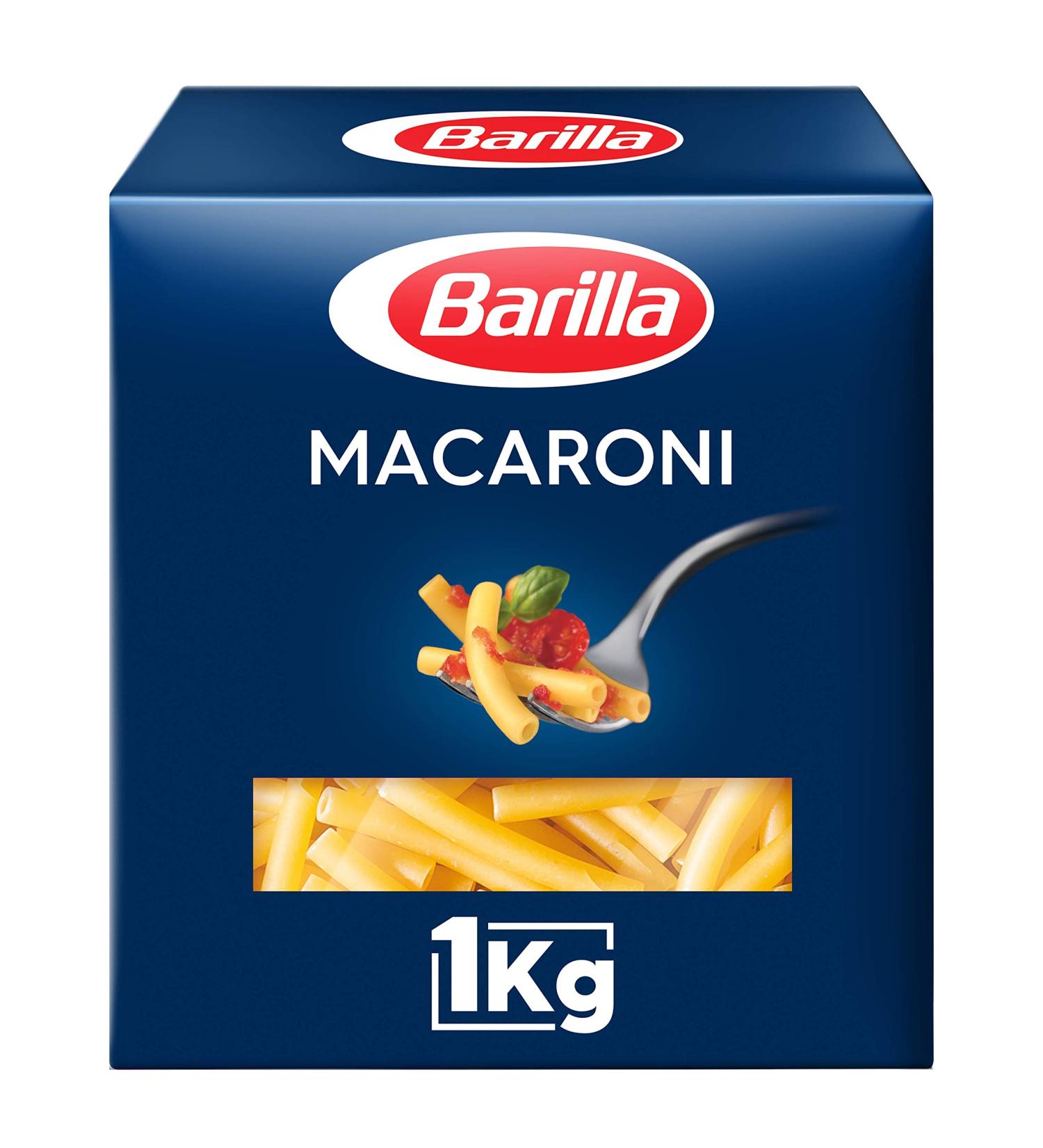 Barilla Macaroni Pasta 1 kg - Pack of 4 - Buy Online on GoSupps.com