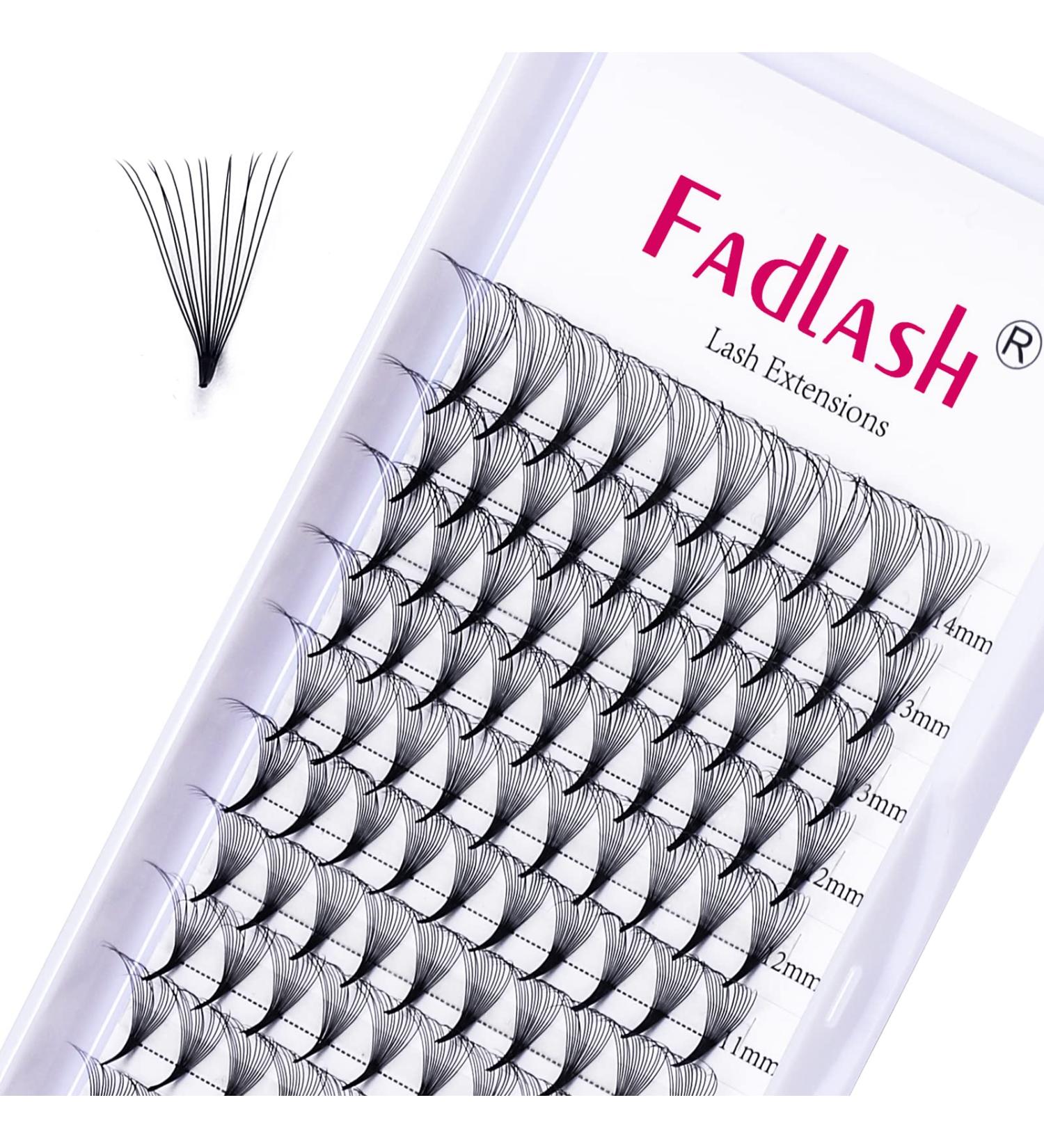 14D 0.05mm C Curl Russian Eyelash Extensions - Premade Fans 8-14mm | International Shipping - Buy Online on GoSupps.com